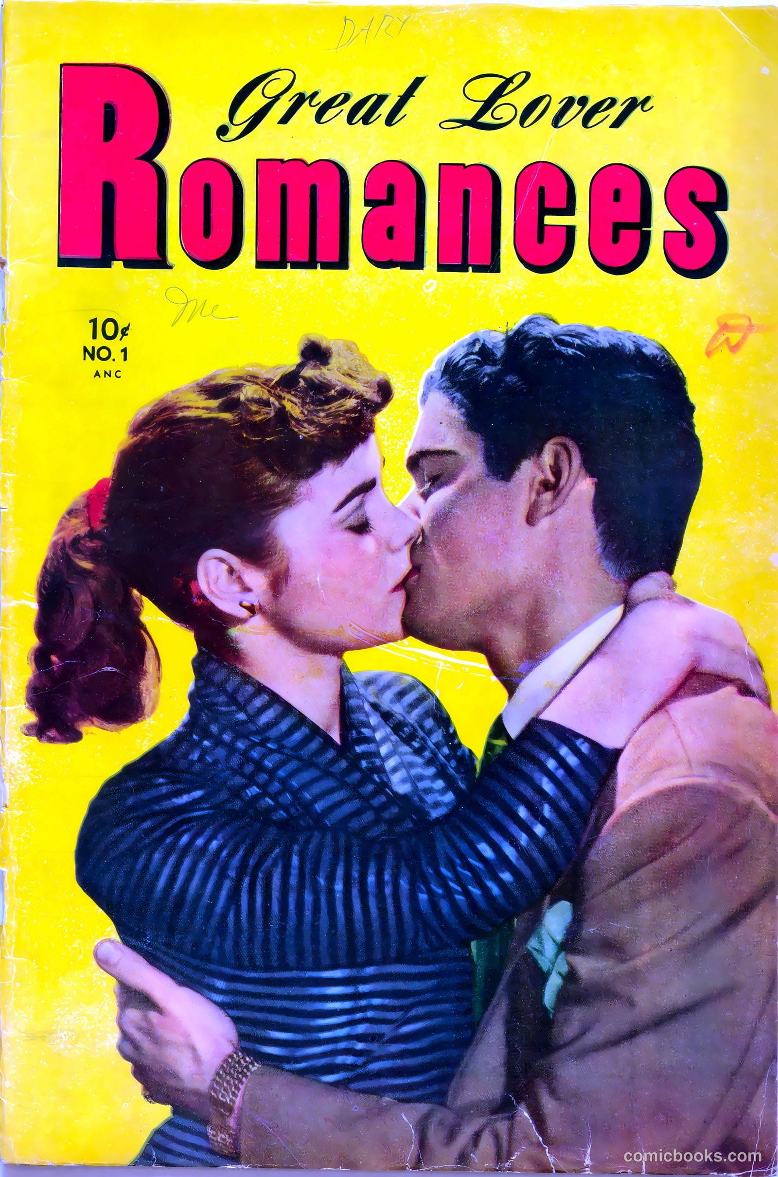 Great Lover Romances #1 — page 1 of 36