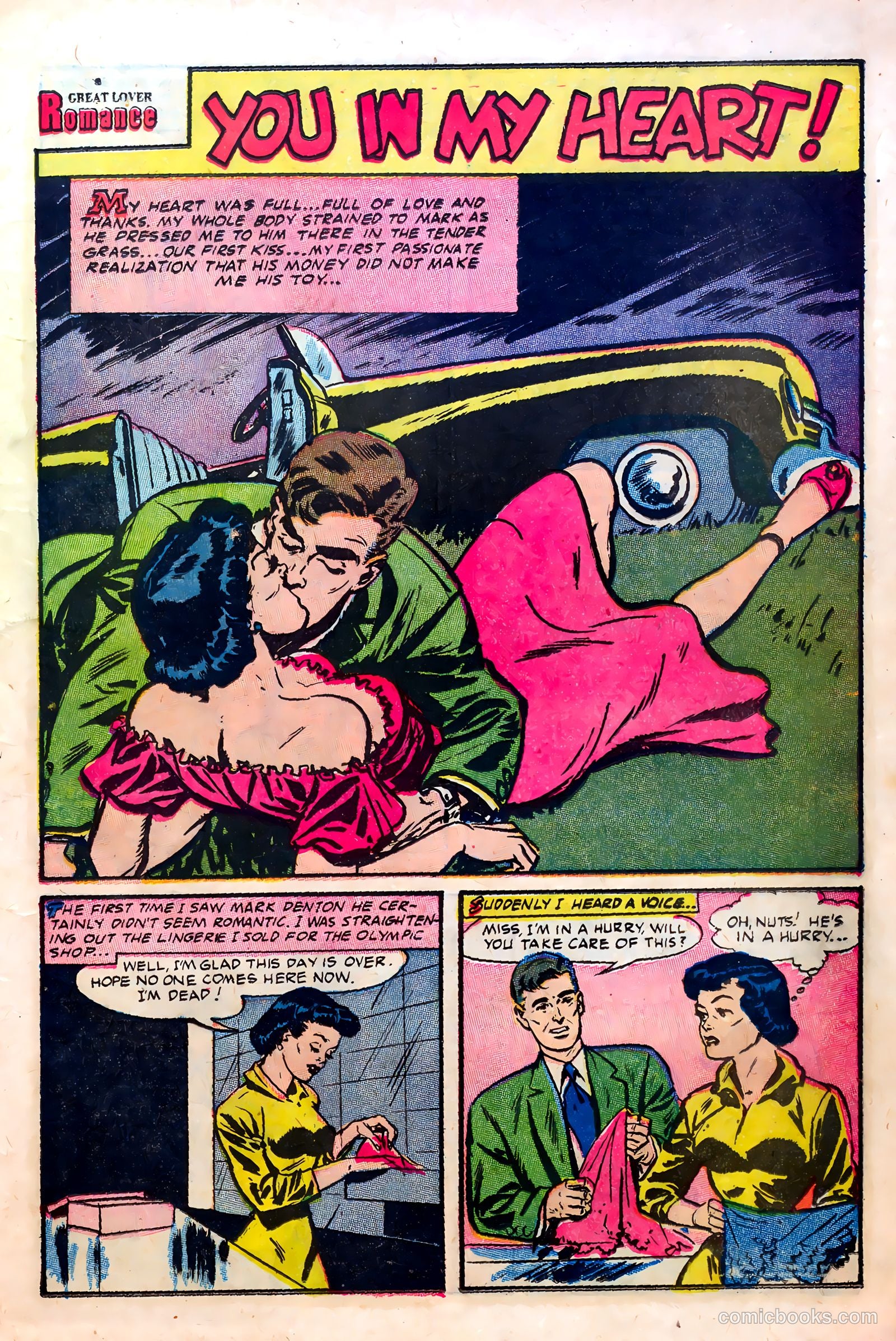 Great Lover Romances #10 — page 11 of 36