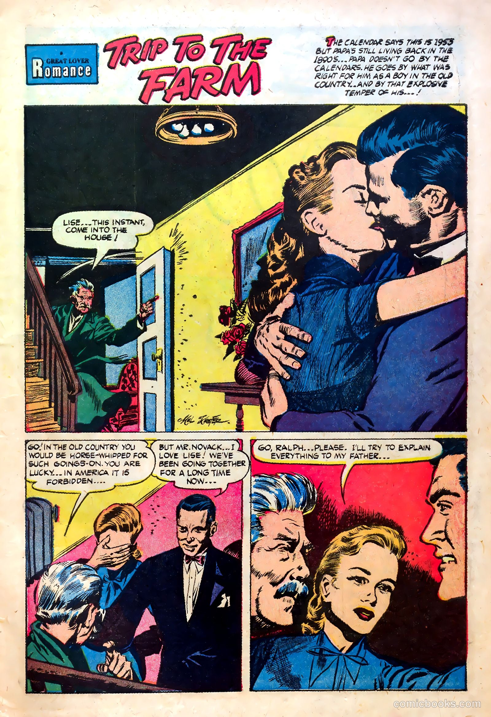 Great Lover Romances #10 — page 3 of 36