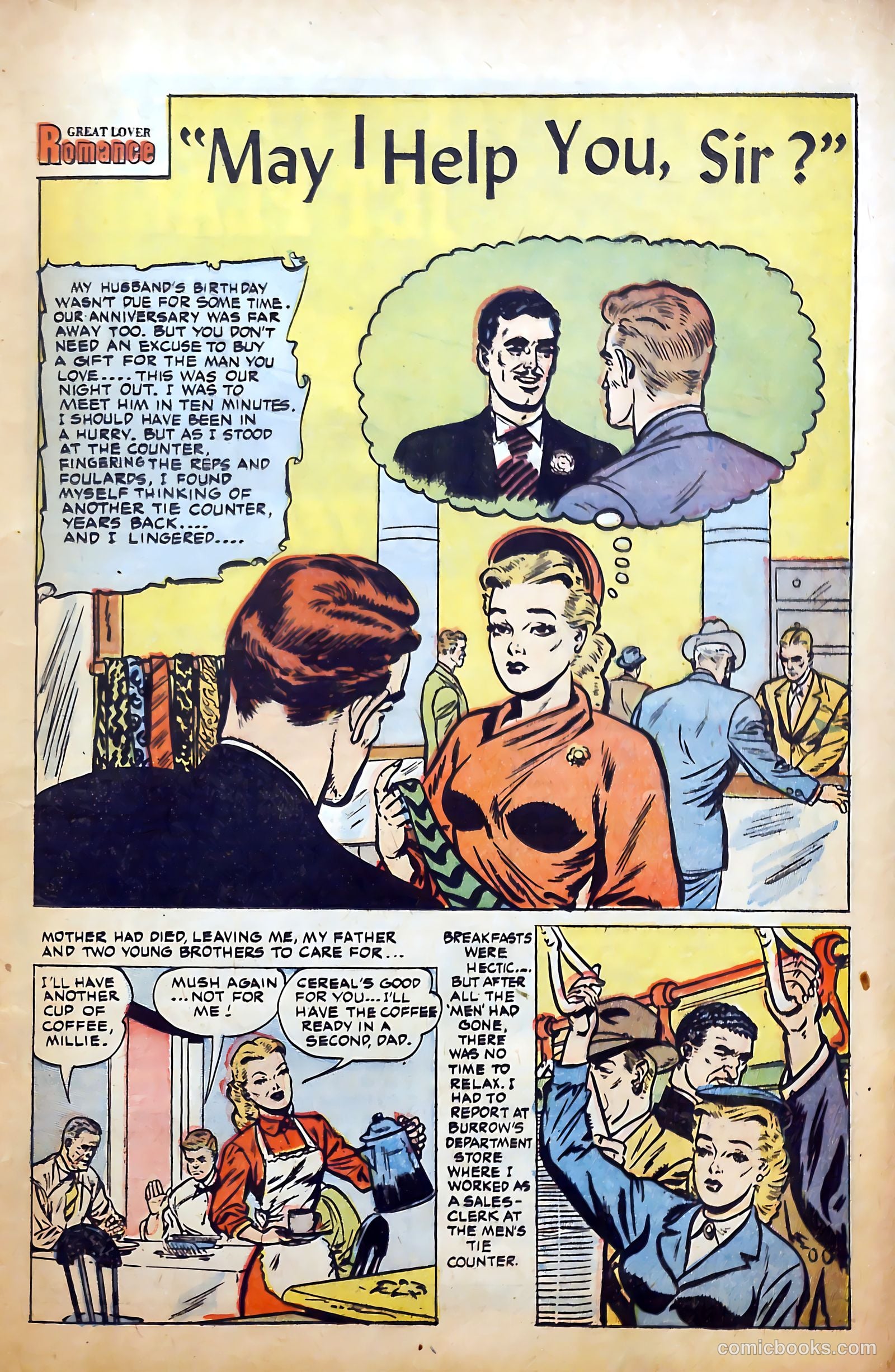Great Lover Romances #15 — page 17 of 36