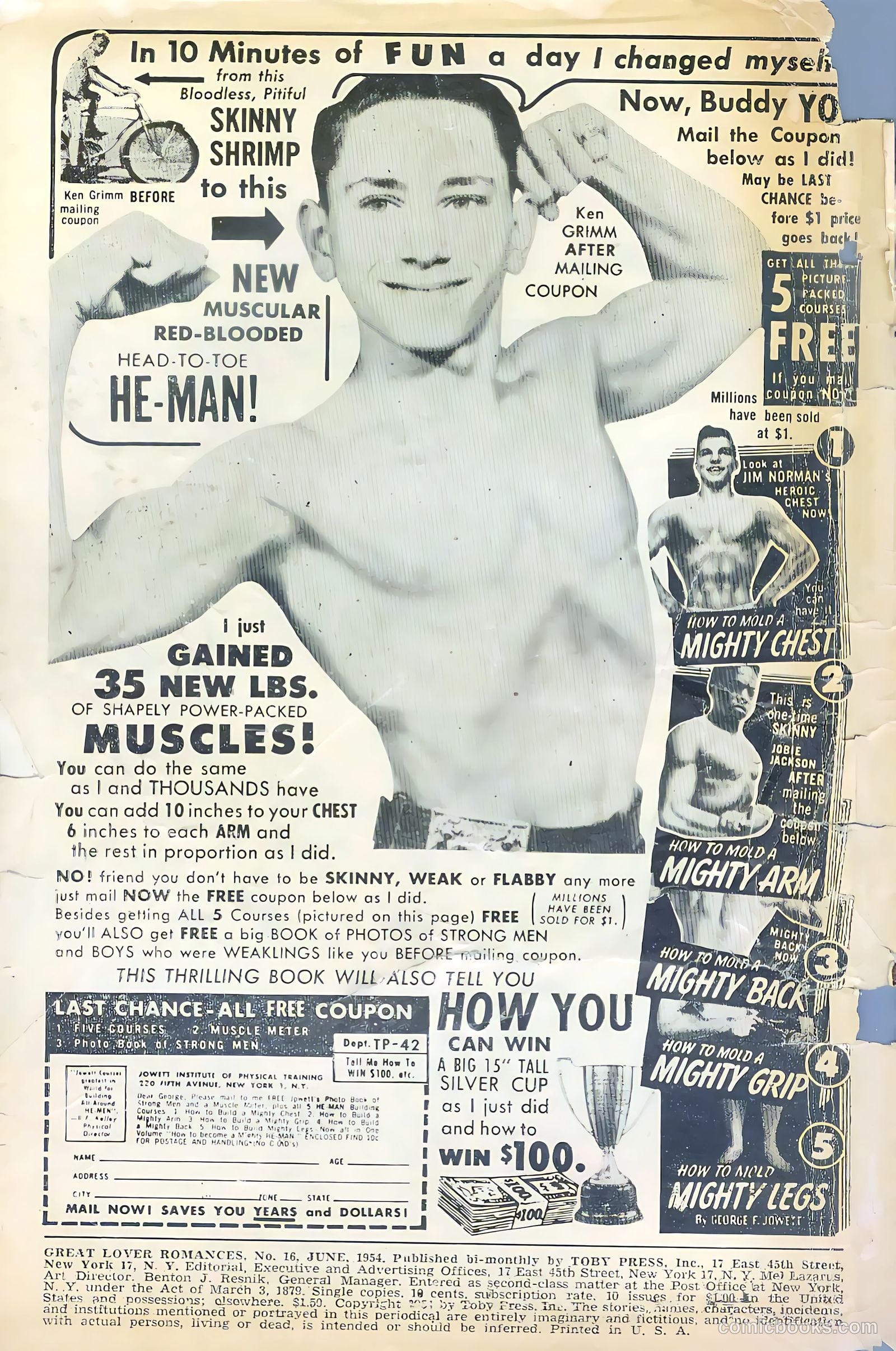 Great Lover Romances #16 — page 2 of 36