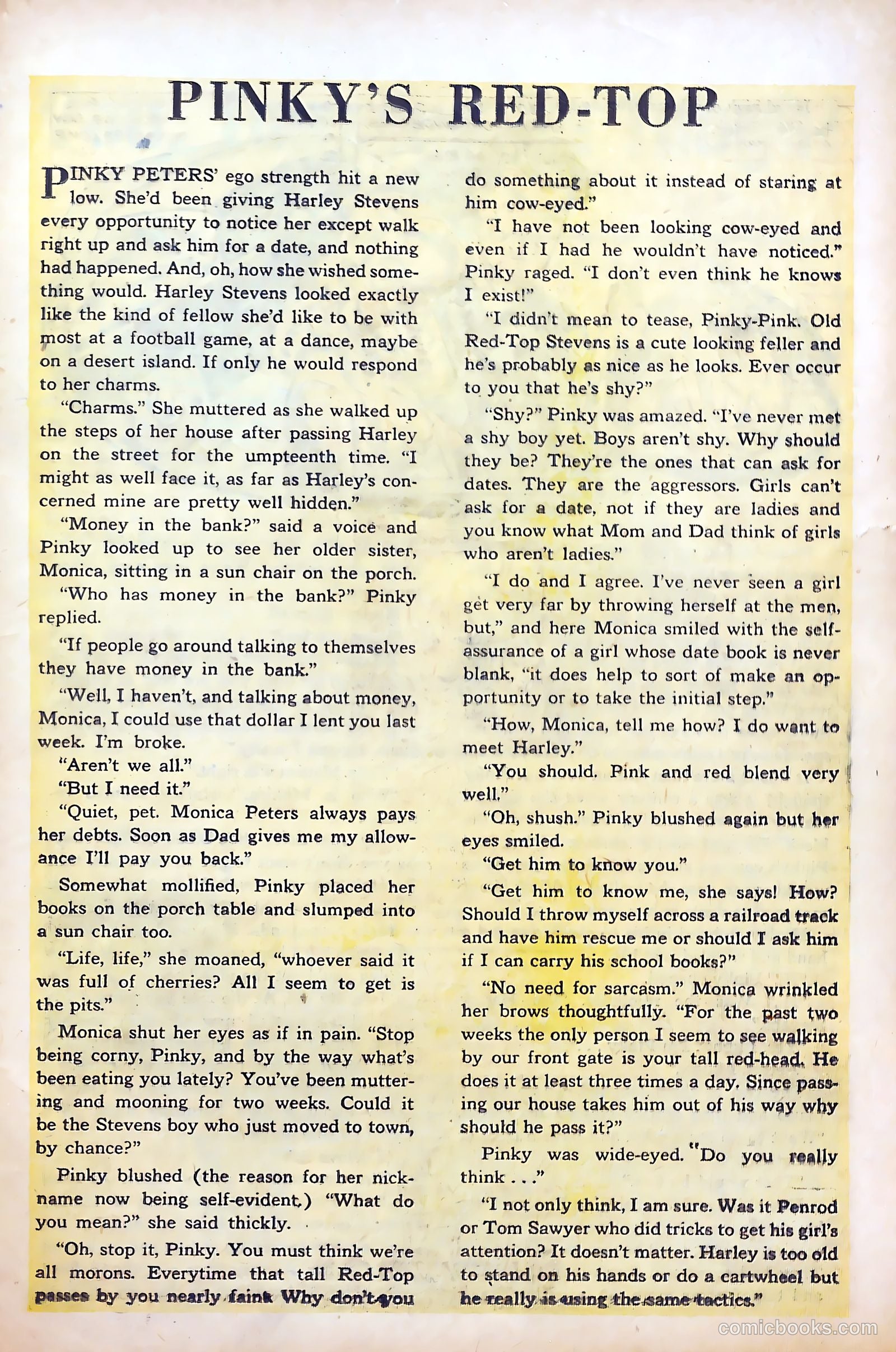 Great Lover Romances #18 — page 23 of 36