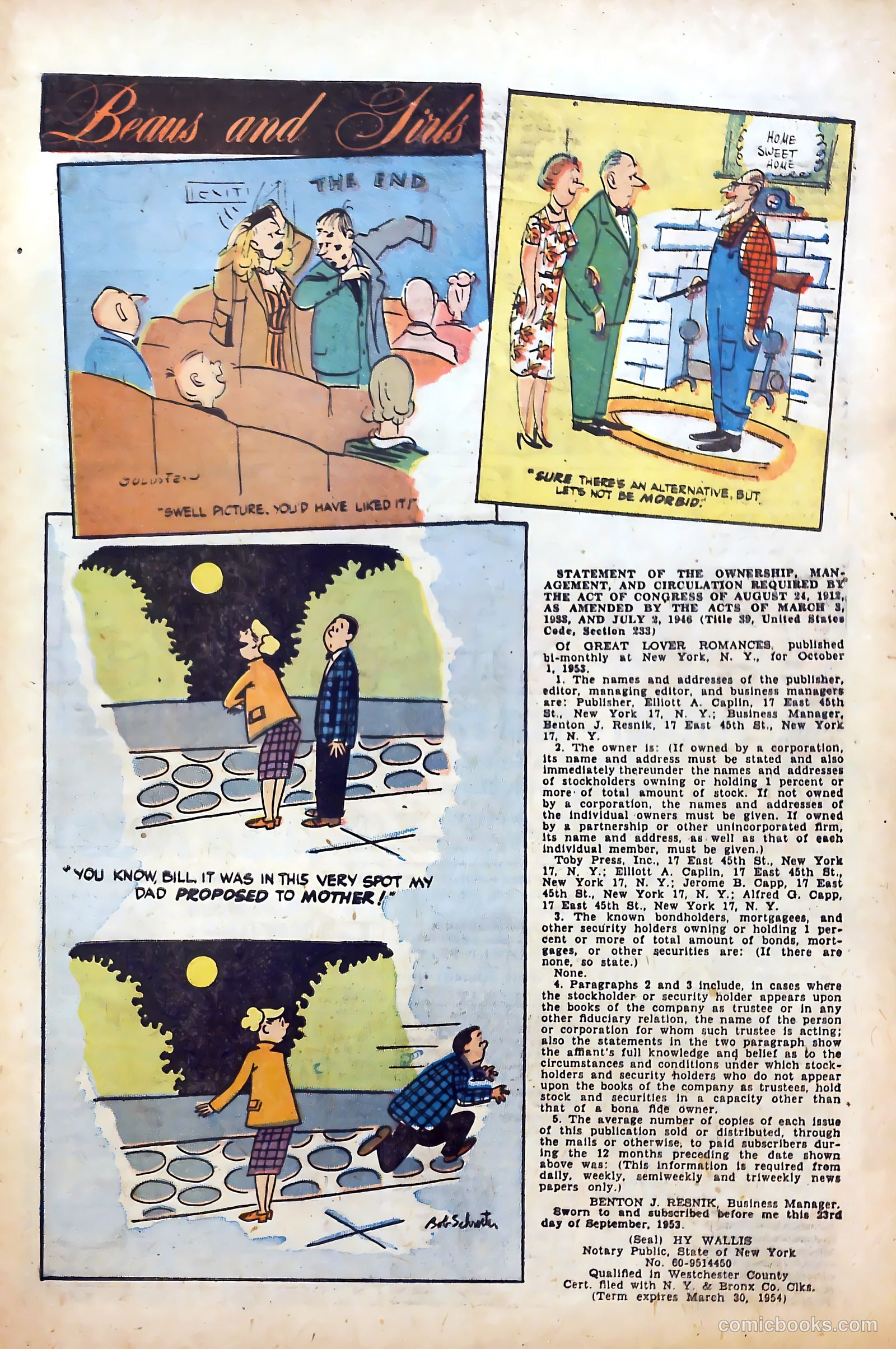 Great Lover Romances #18 — page 33 of 36