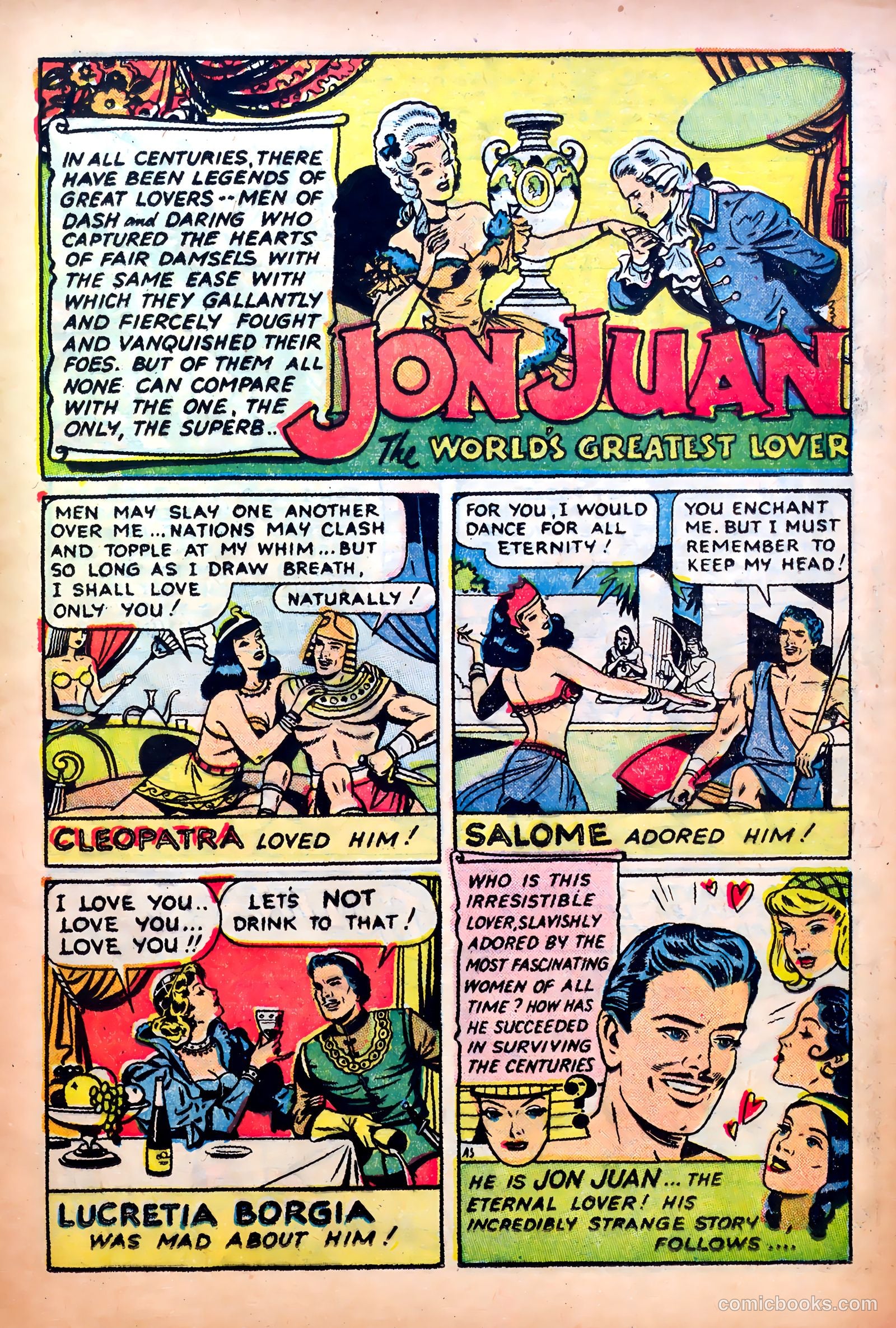 Great Lover Romances #2 — page 17 of 36