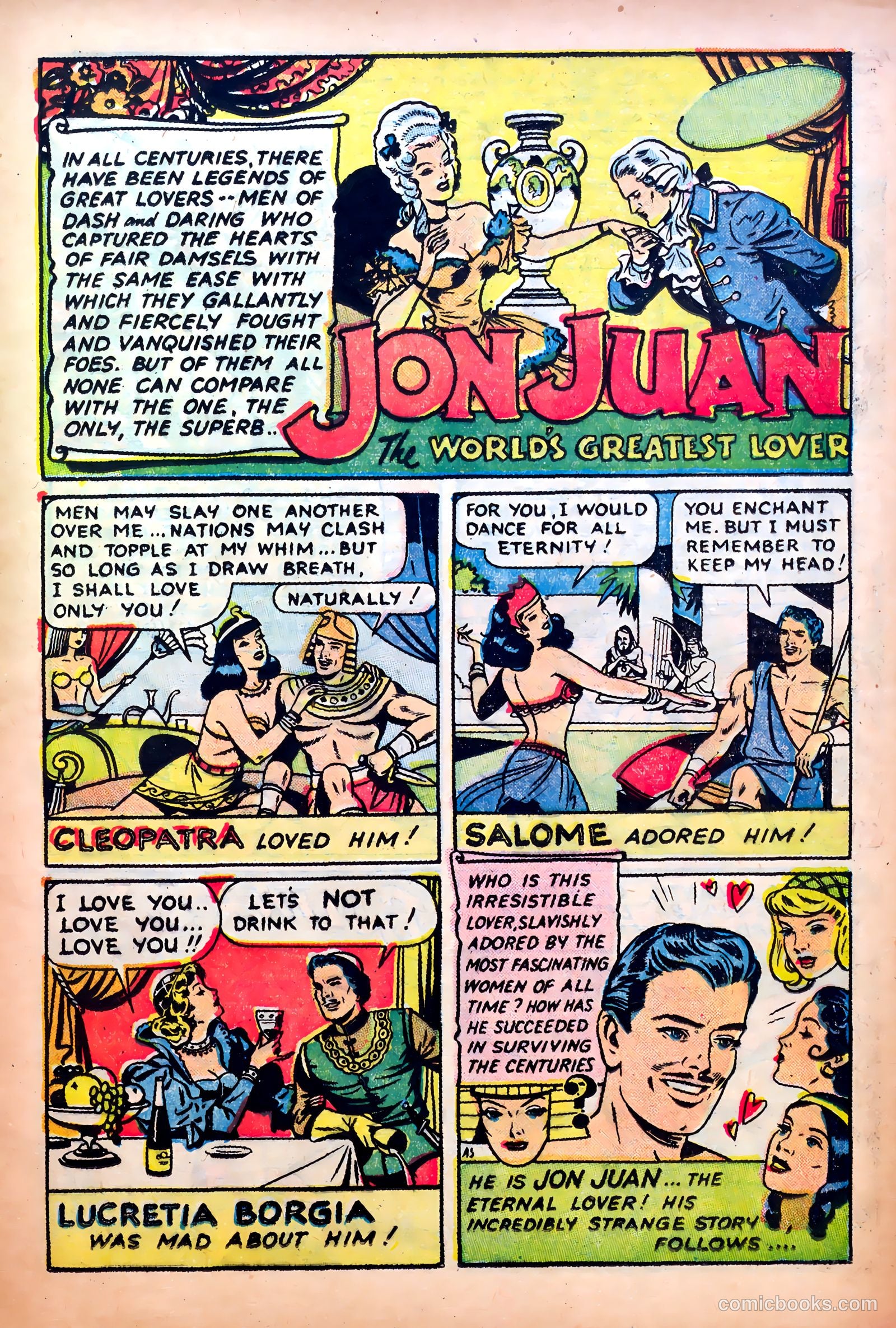 Great Lover Romances #2 — page 17 of 36