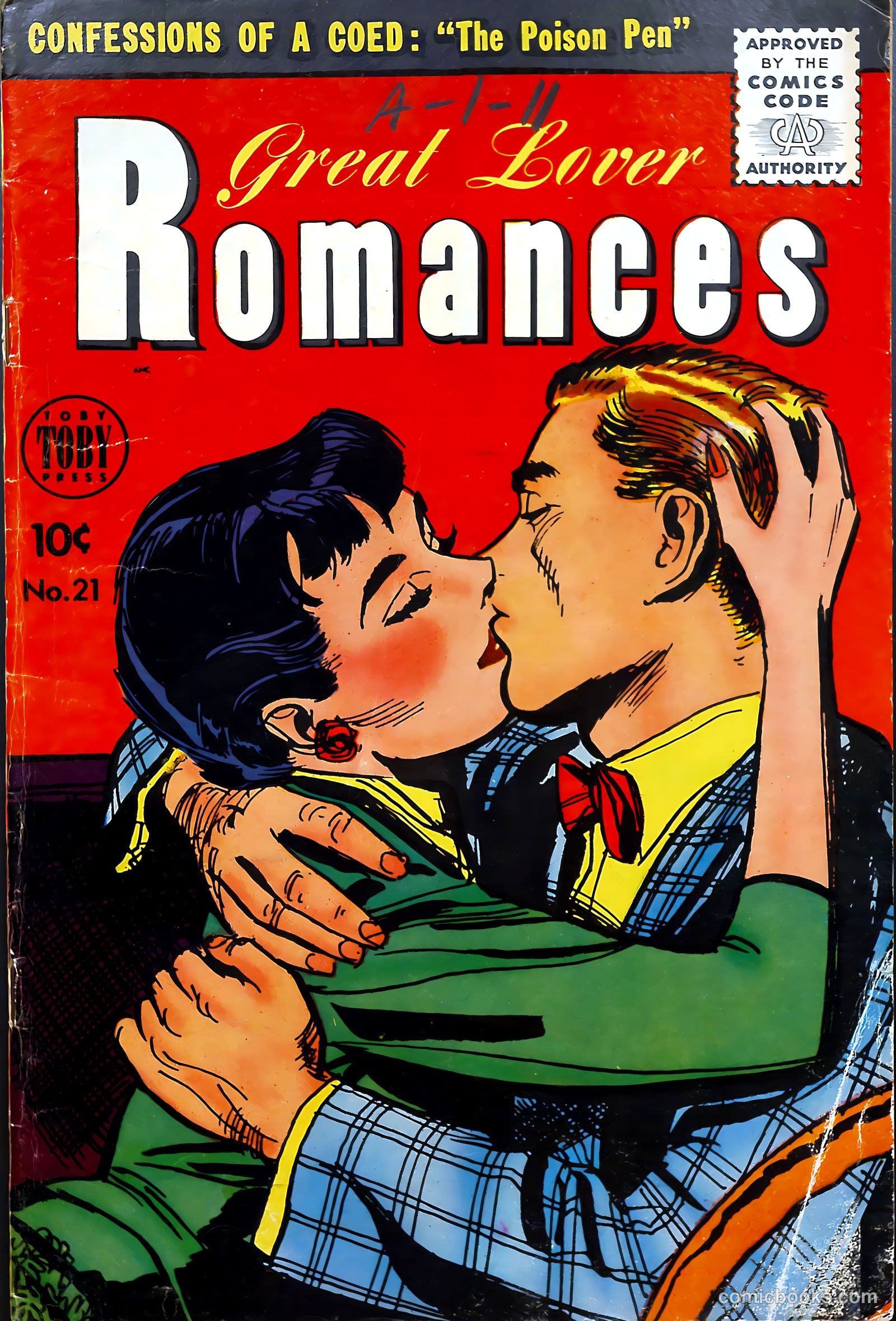 Great Lover Romances #21 — page 1 of 36