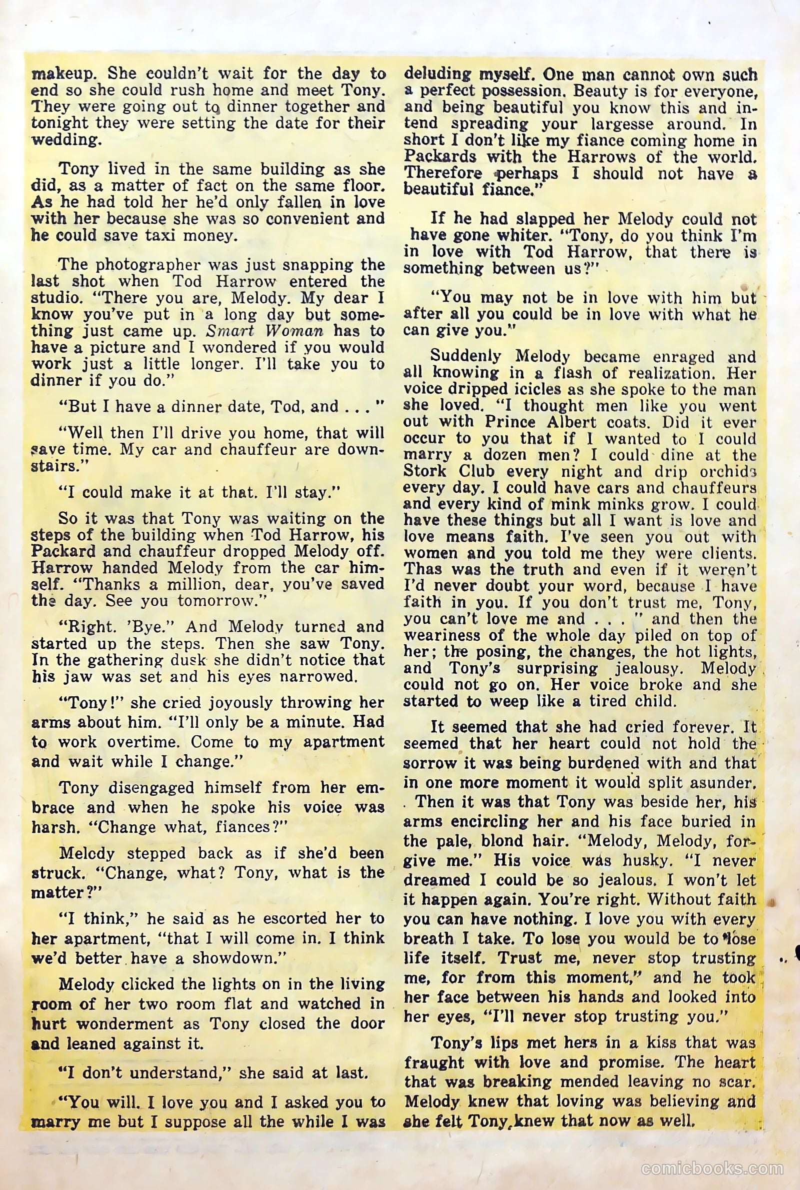 Great Lover Romances #21 — page 33 of 36