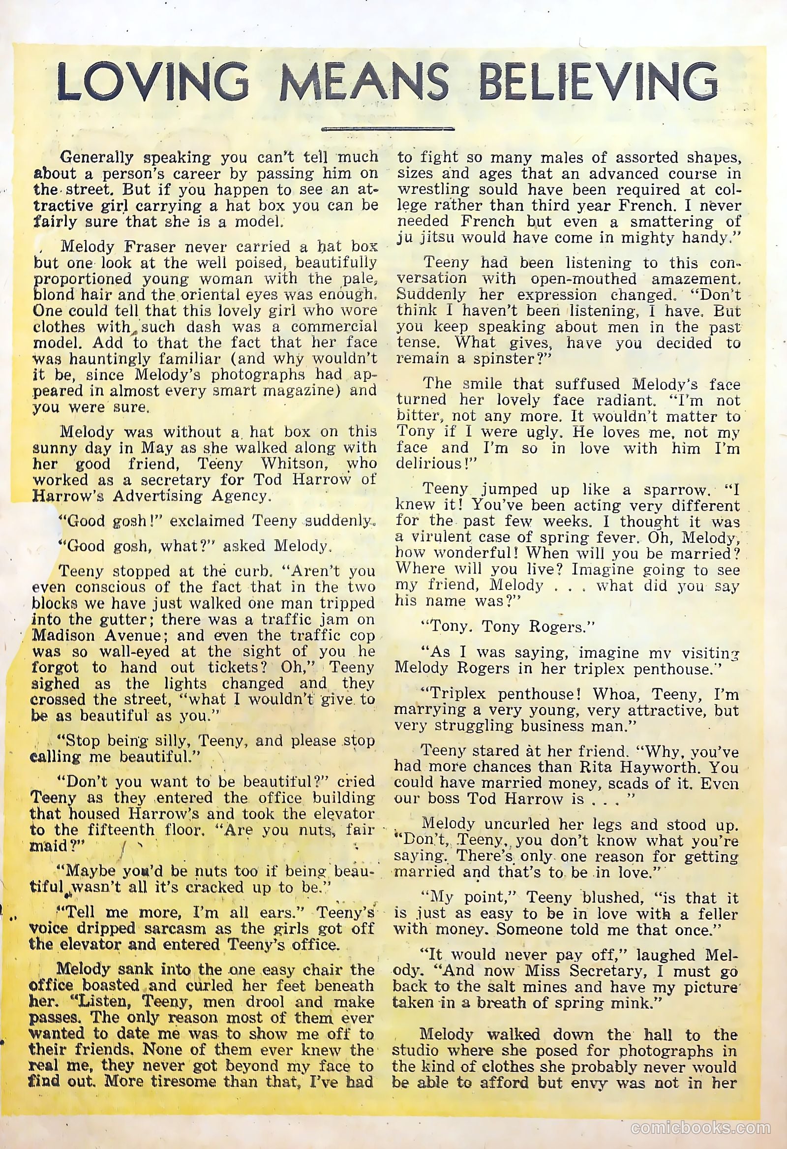 Great Lover Romances #21 — page 32 of 36