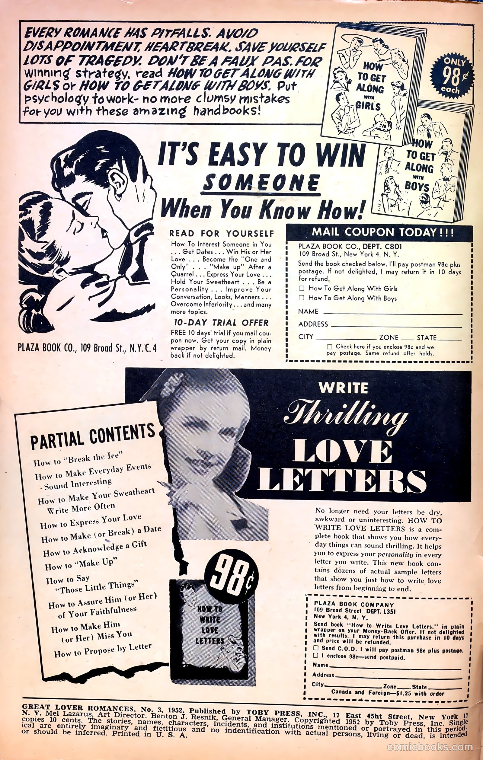 Great Lover Romances #3 — page 2 of 36