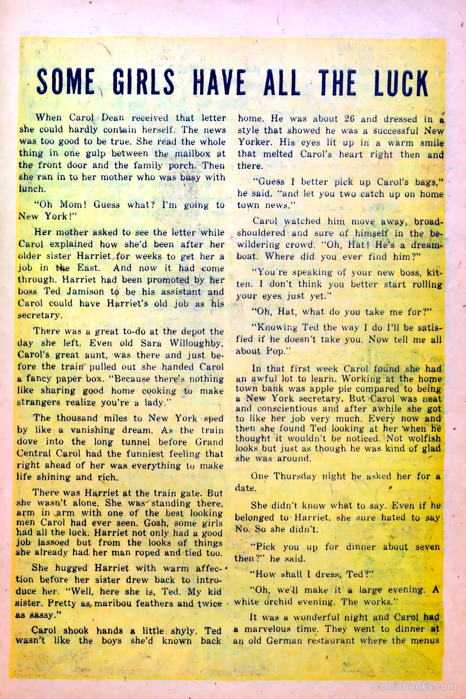 Great Lover Romances #8 — page 27 of 36