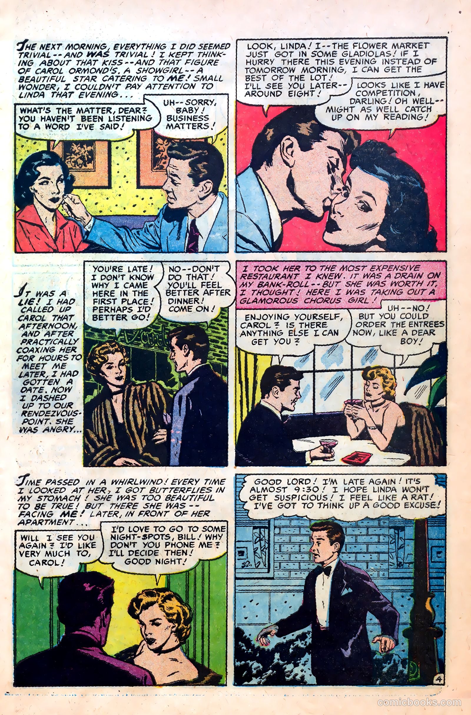 Great Lover Romances #9 — page 7 of 36