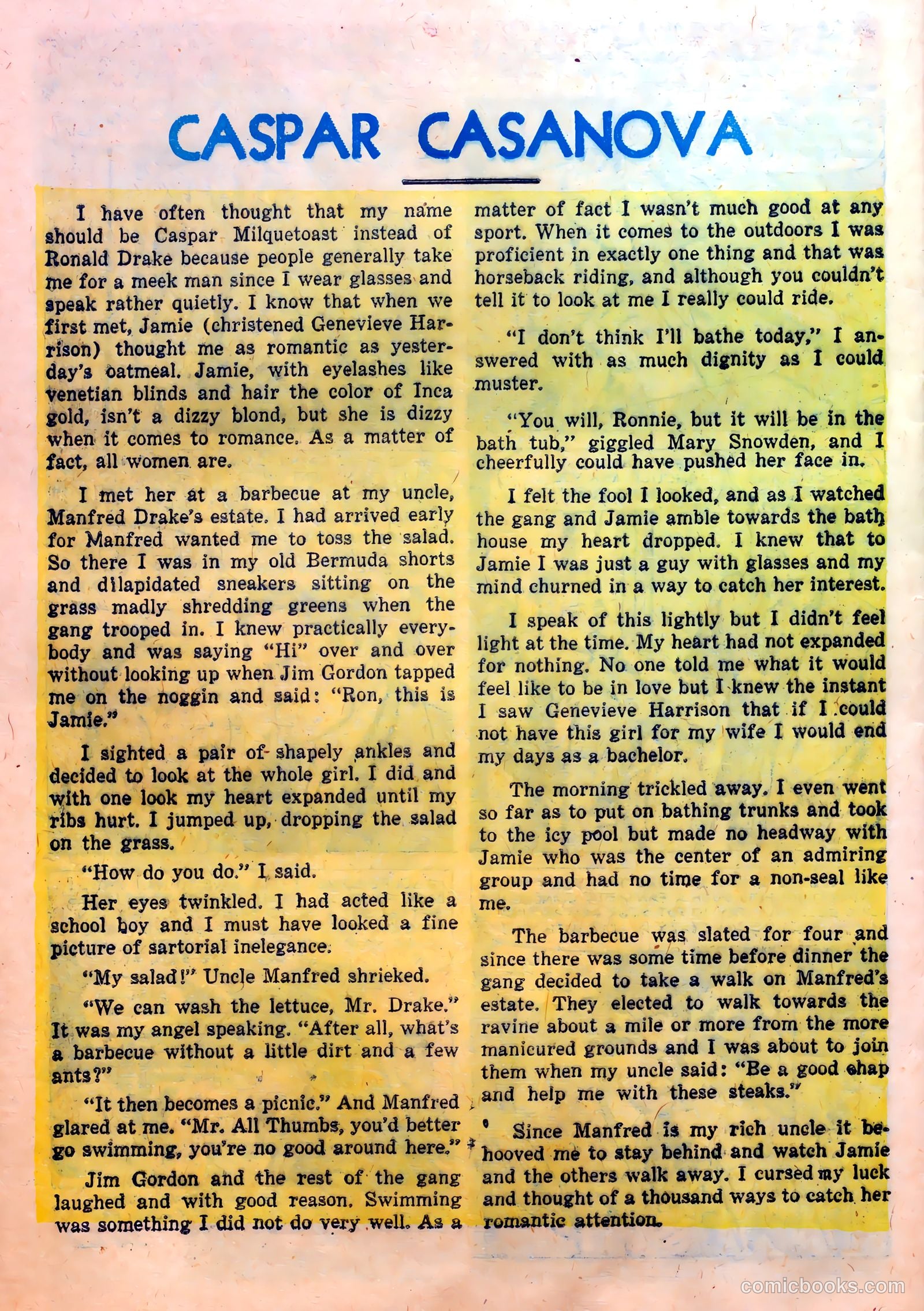 Great Lover Romances #9 — page 32 of 36