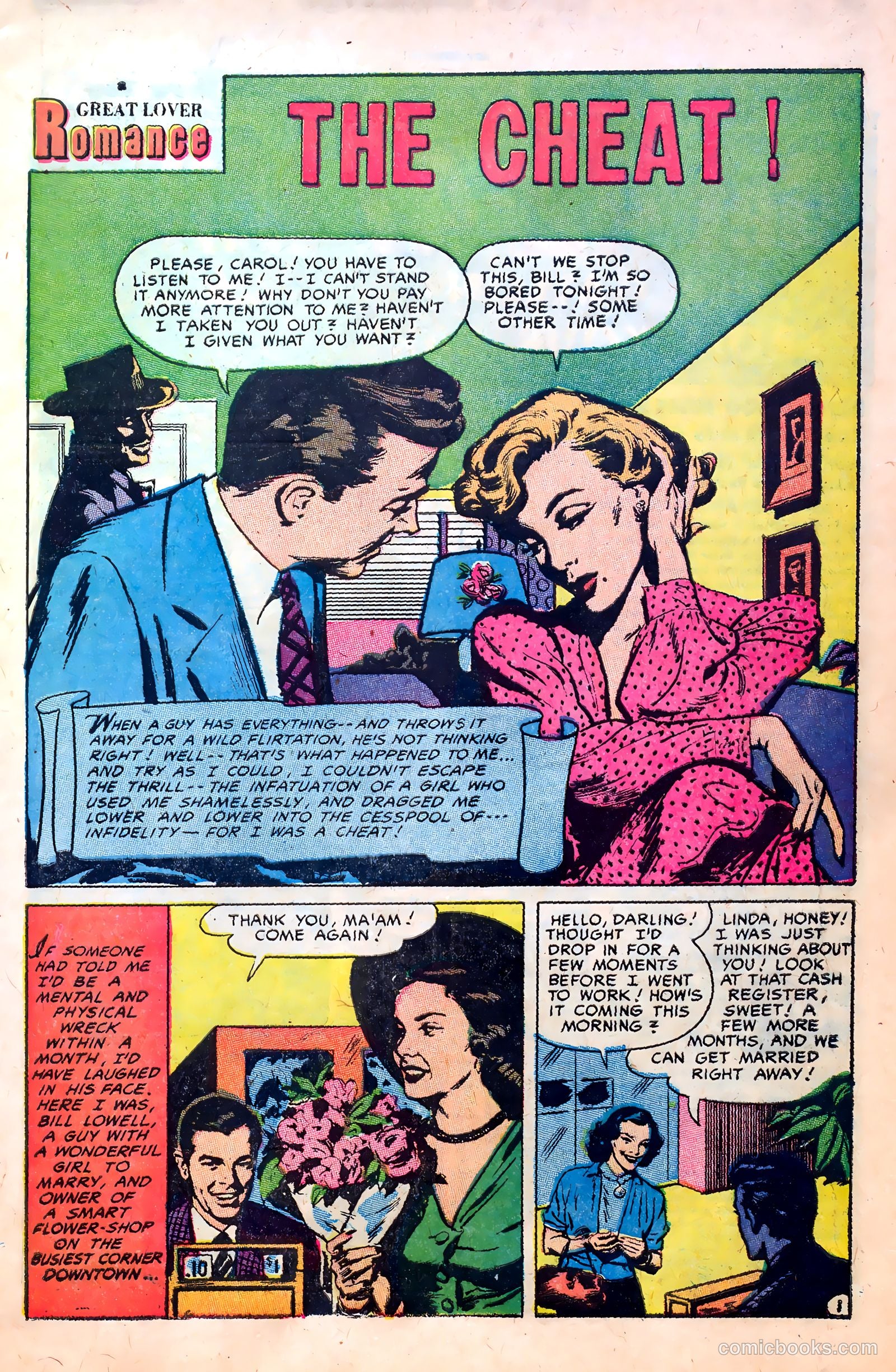 Great Lover Romances #9 — page 3 of 36