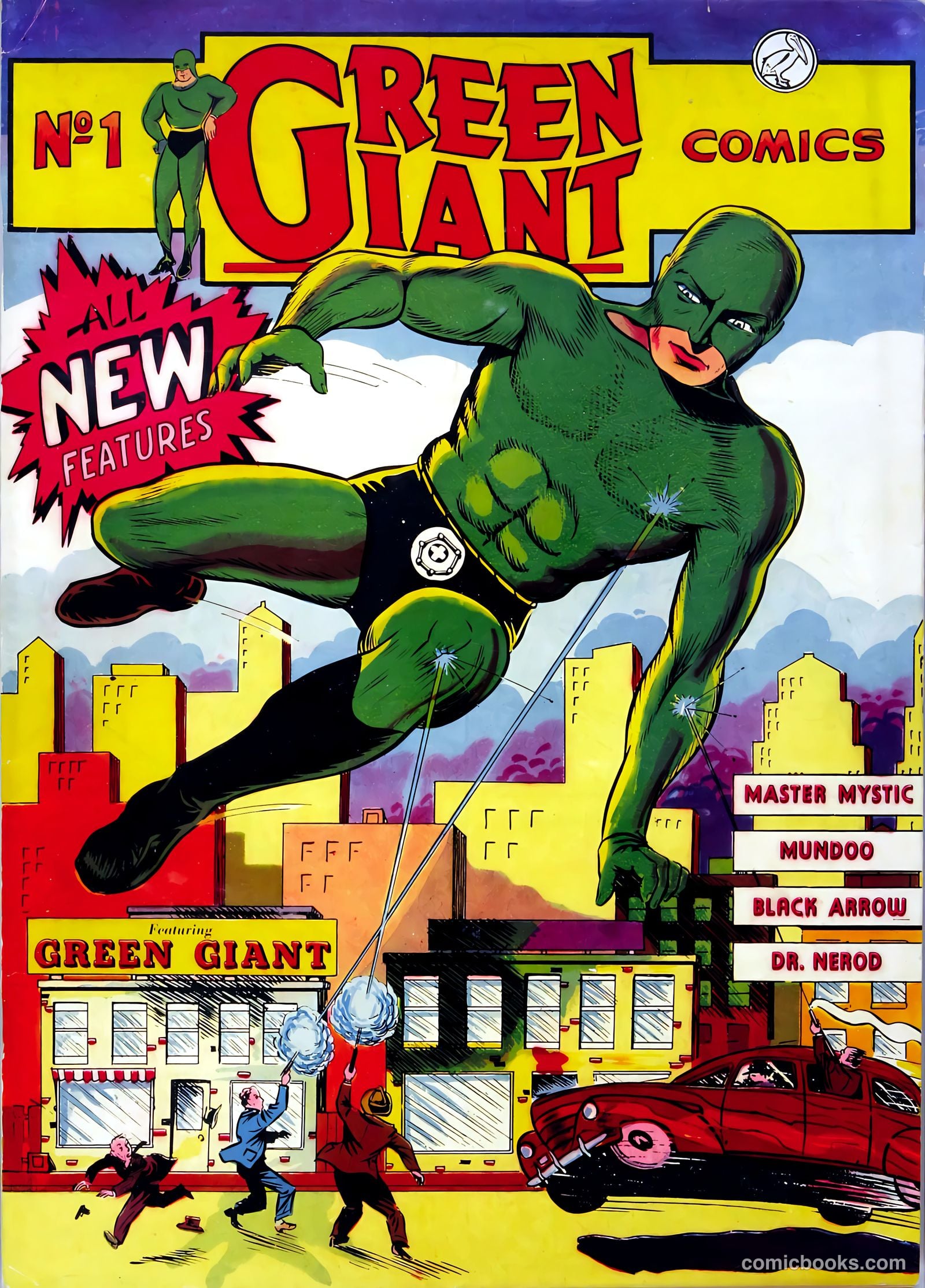 Green Giant Comics #1 — page 1 of 52