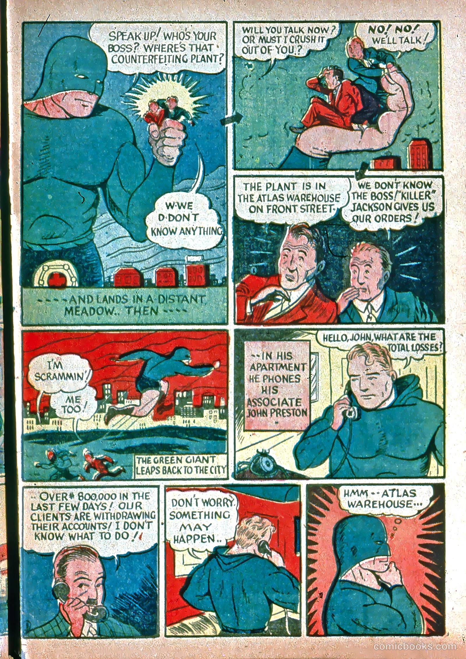 Green Giant Comics #1 — page 5 of 52
