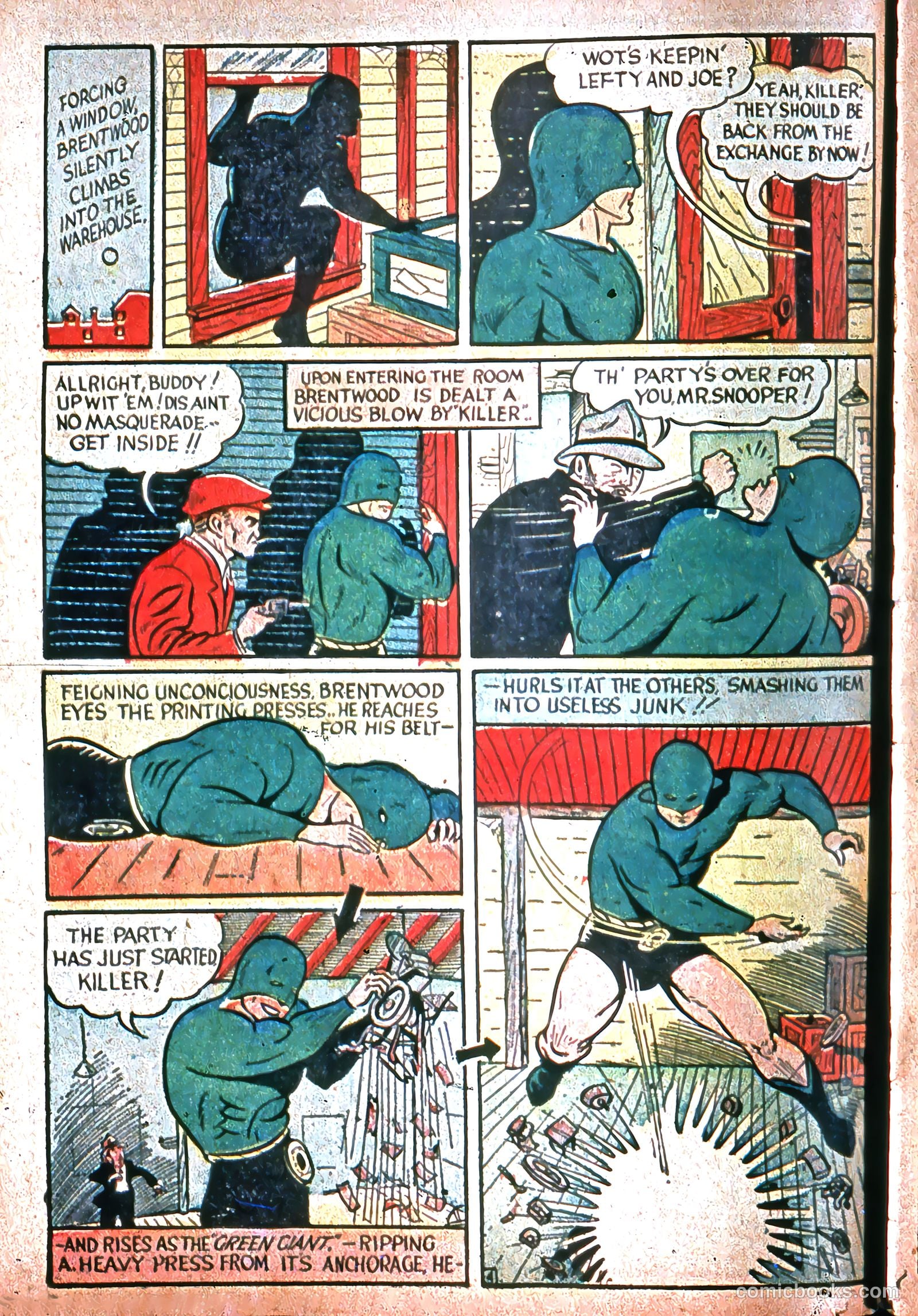 Green Giant Comics #1 — page 6 of 52
