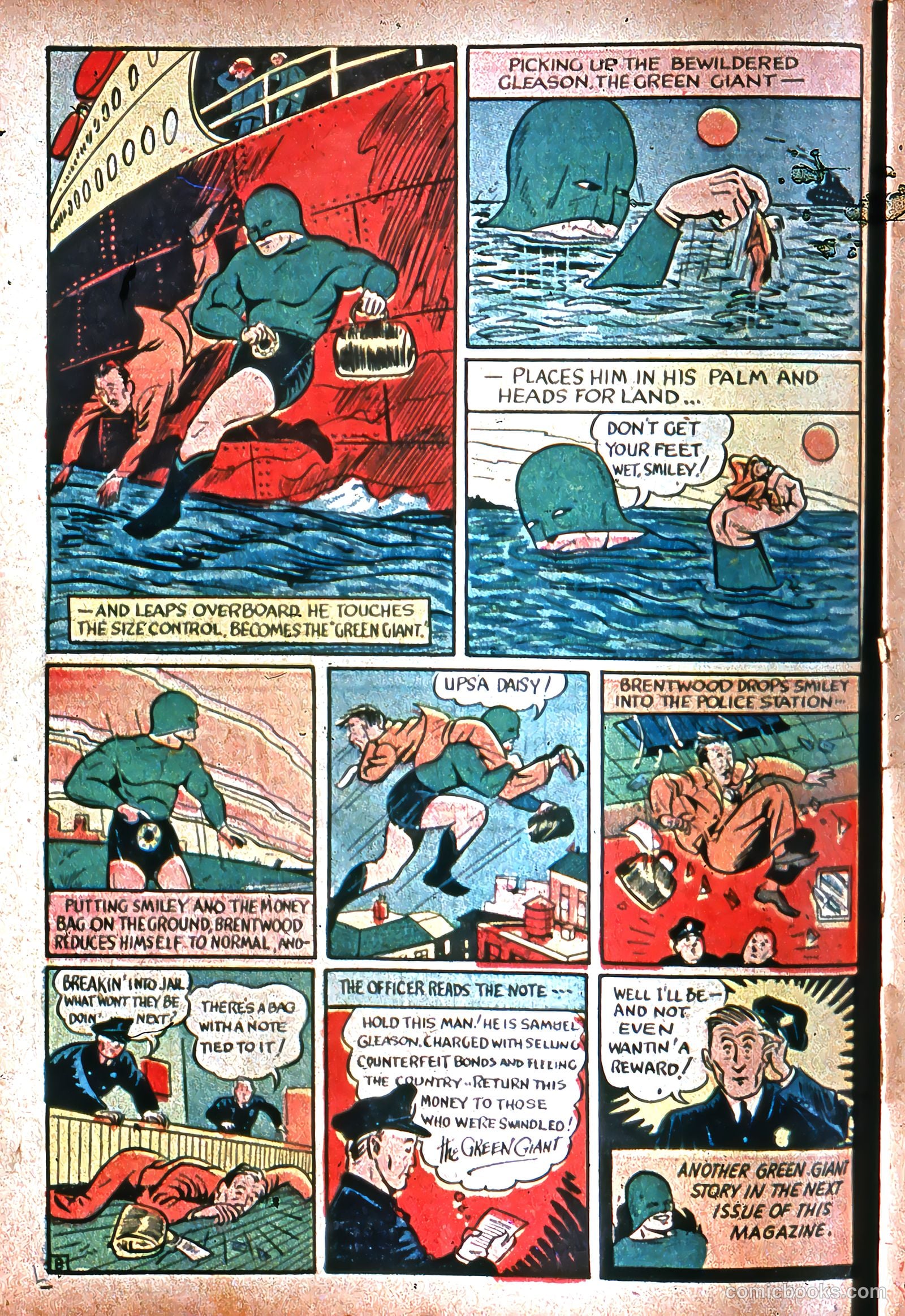 Green Giant Comics #1 — page 10 of 52