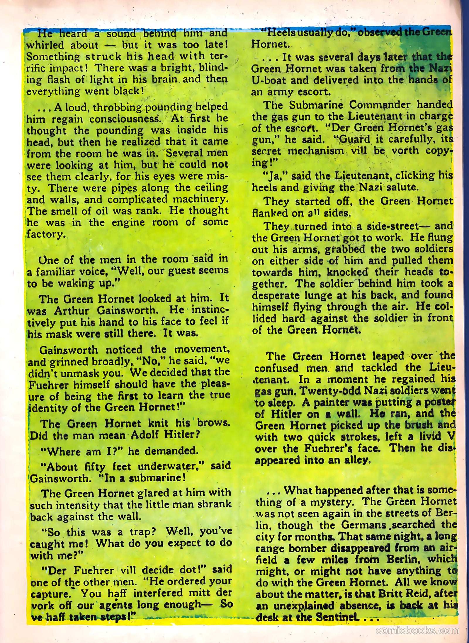 Green Hornet #13 — page 34 of 37