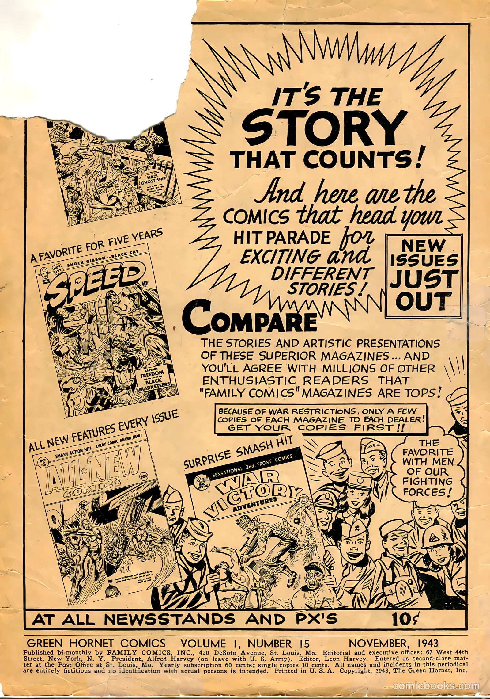 Green Hornet #15 — page 2 of 40