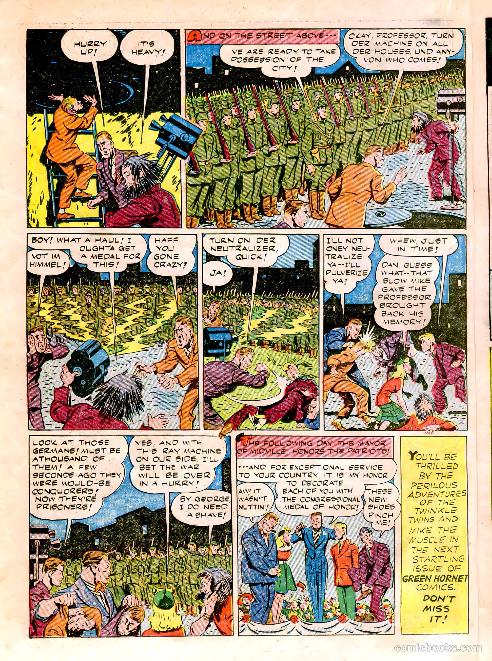 Green Hornet #15 — page 22 of 40