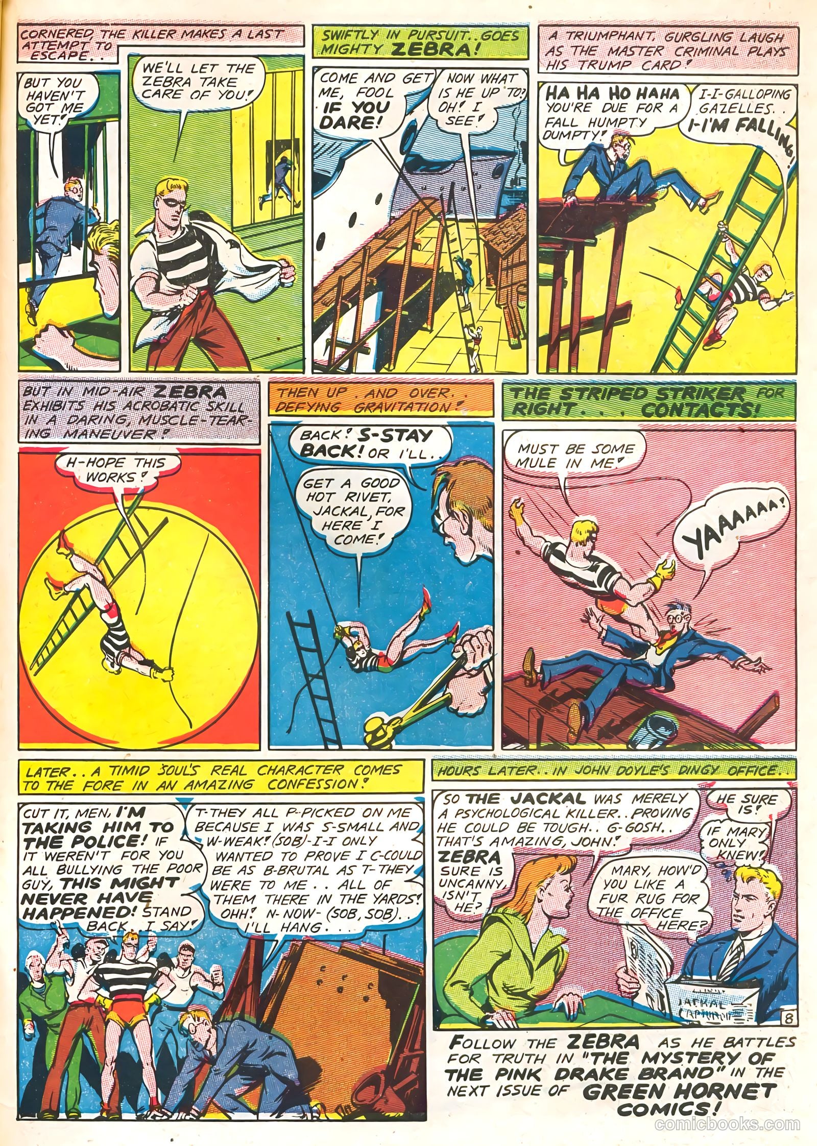 Green Hornet #17 — page 32 of 37