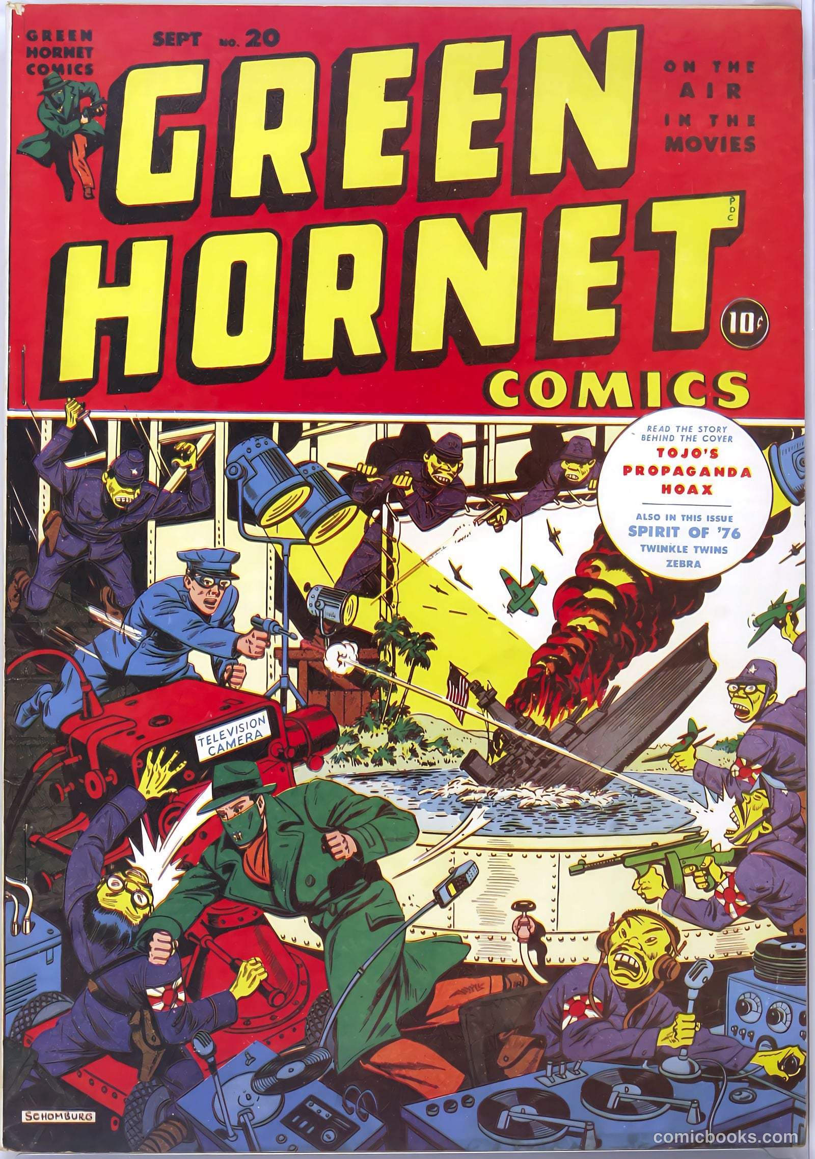 Green Hornet #20 — page 1 of 42