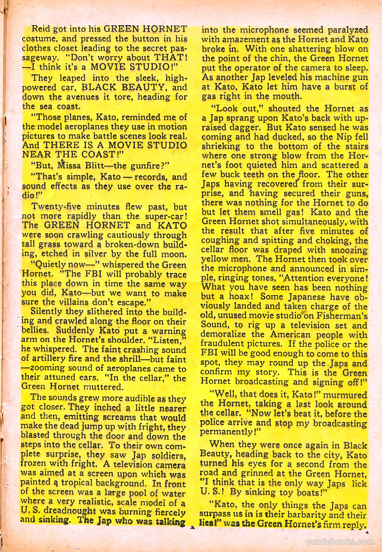 Green Hornet #20 — page 27 of 42