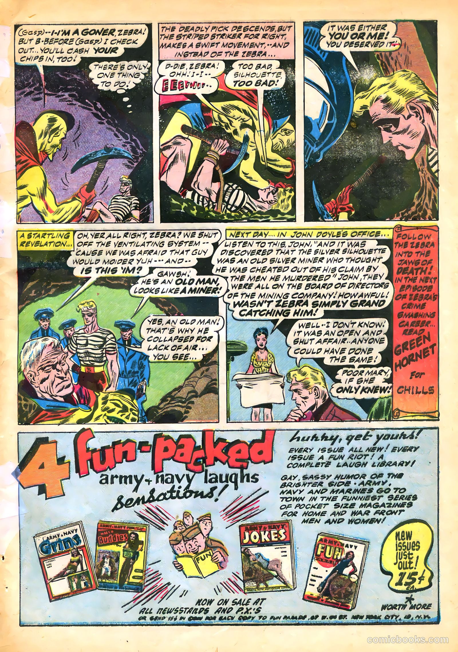 Green Hornet #20 — page 39 of 42