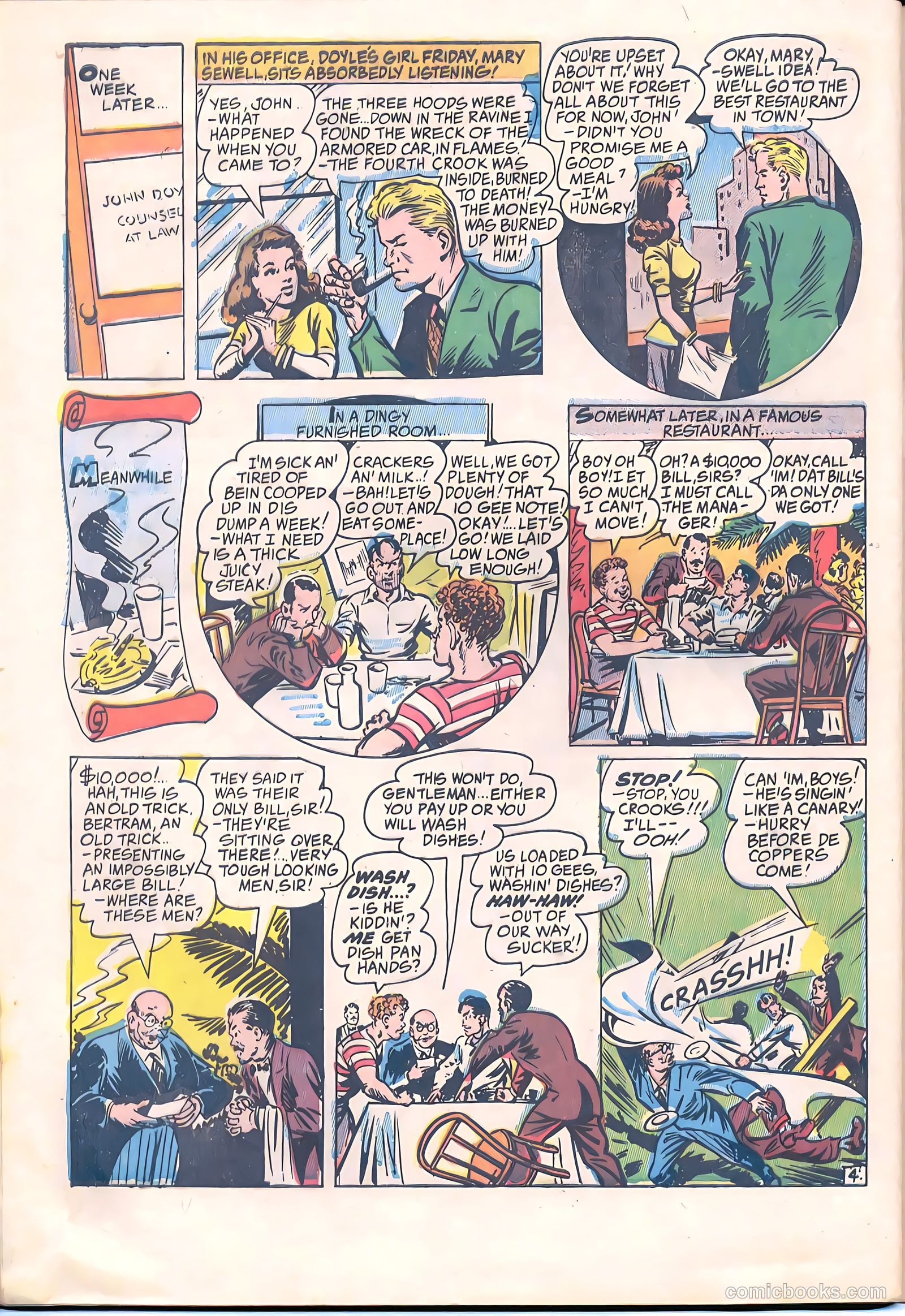 Green Hornet #21 — page 32 of 37