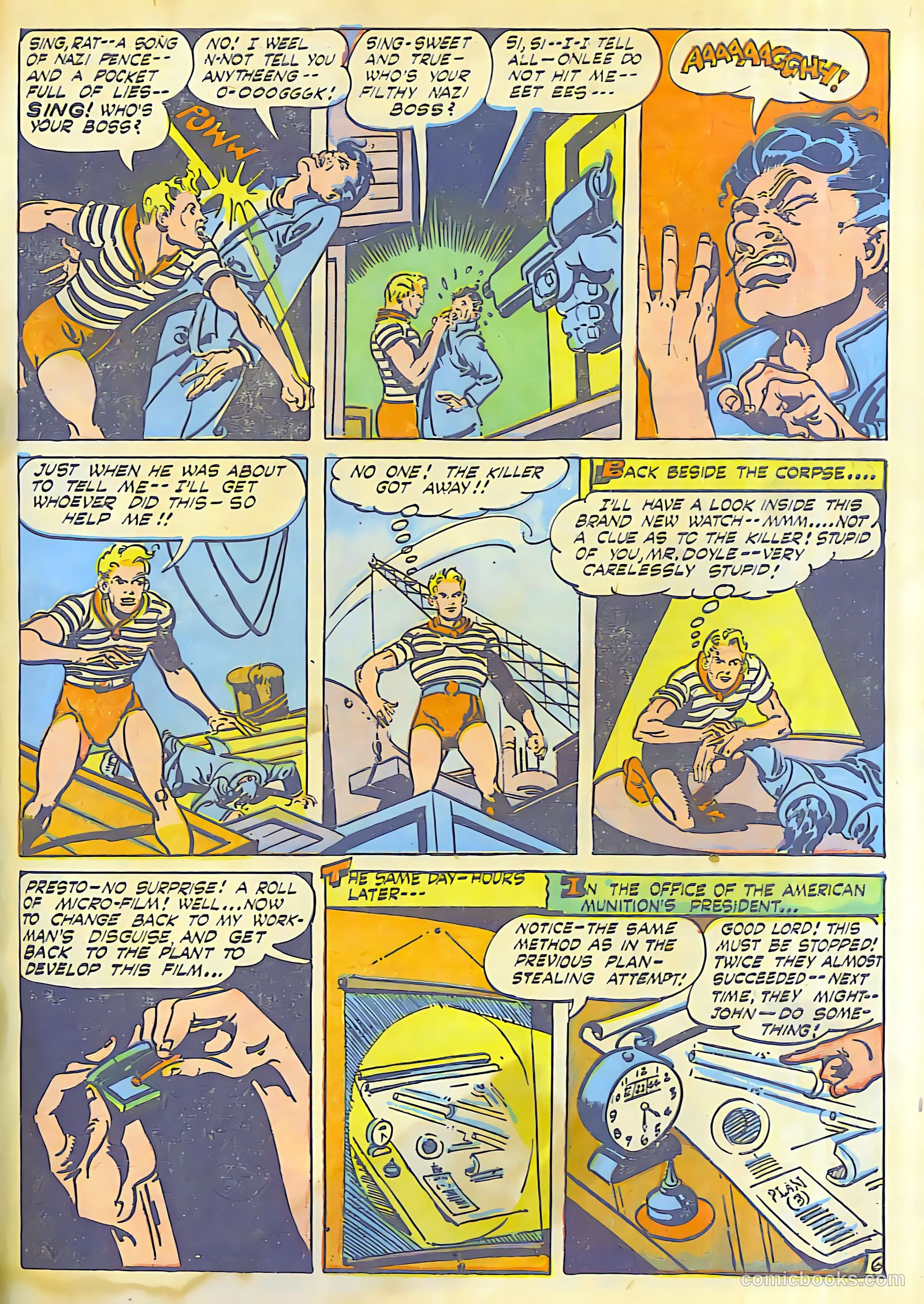 Green Hornet #22 — page 36 of 39