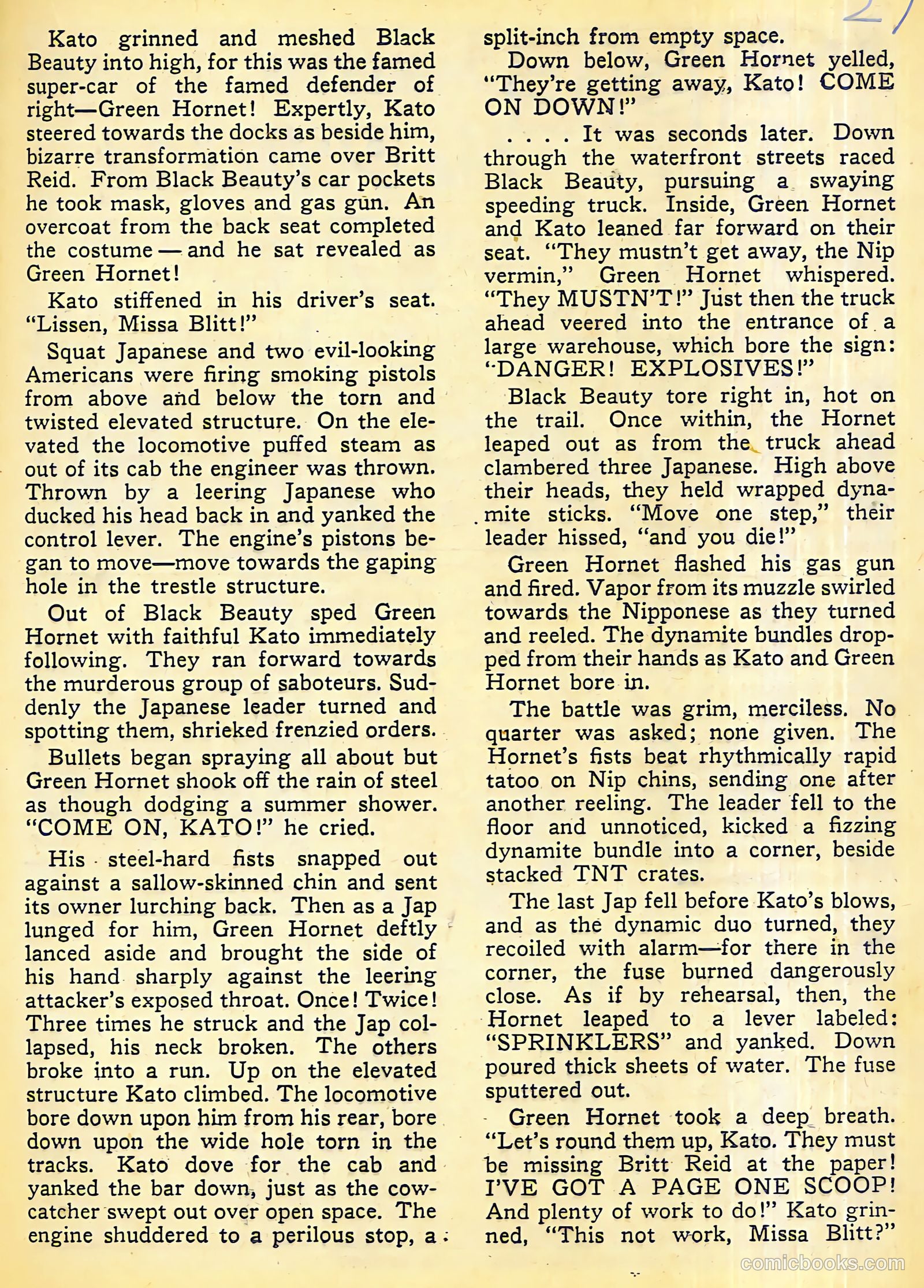 Green Hornet #25 — page 13 of 26