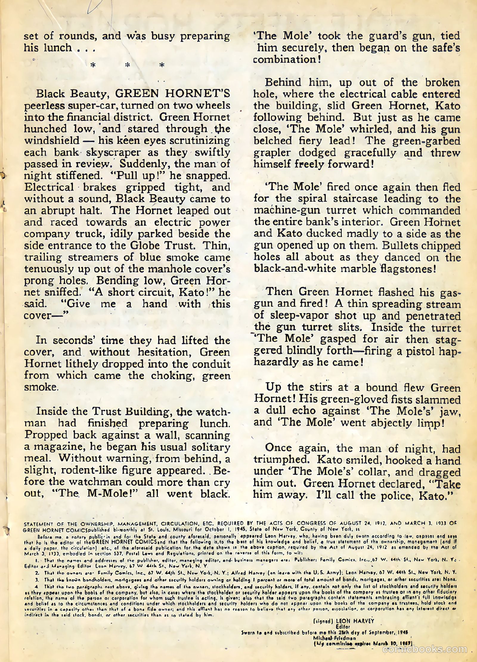 Green Hornet #28 — page 13 of 43