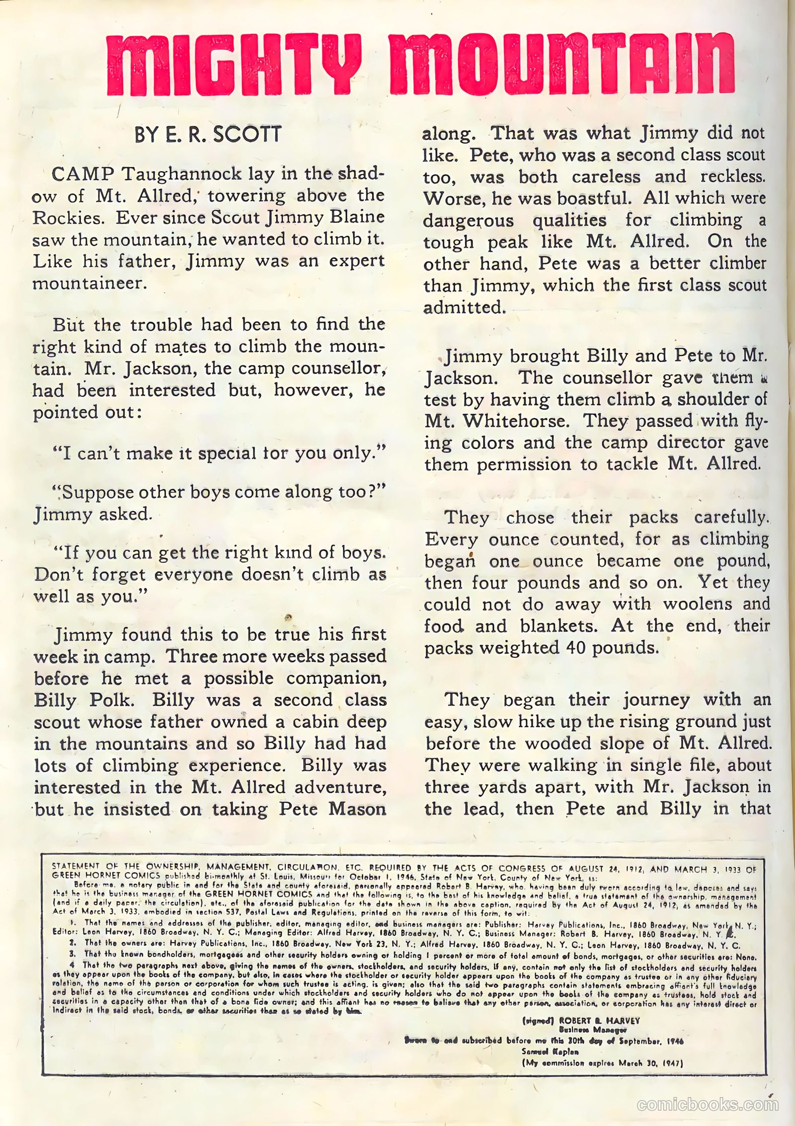 Green Hornet #33 — page 18 of 36