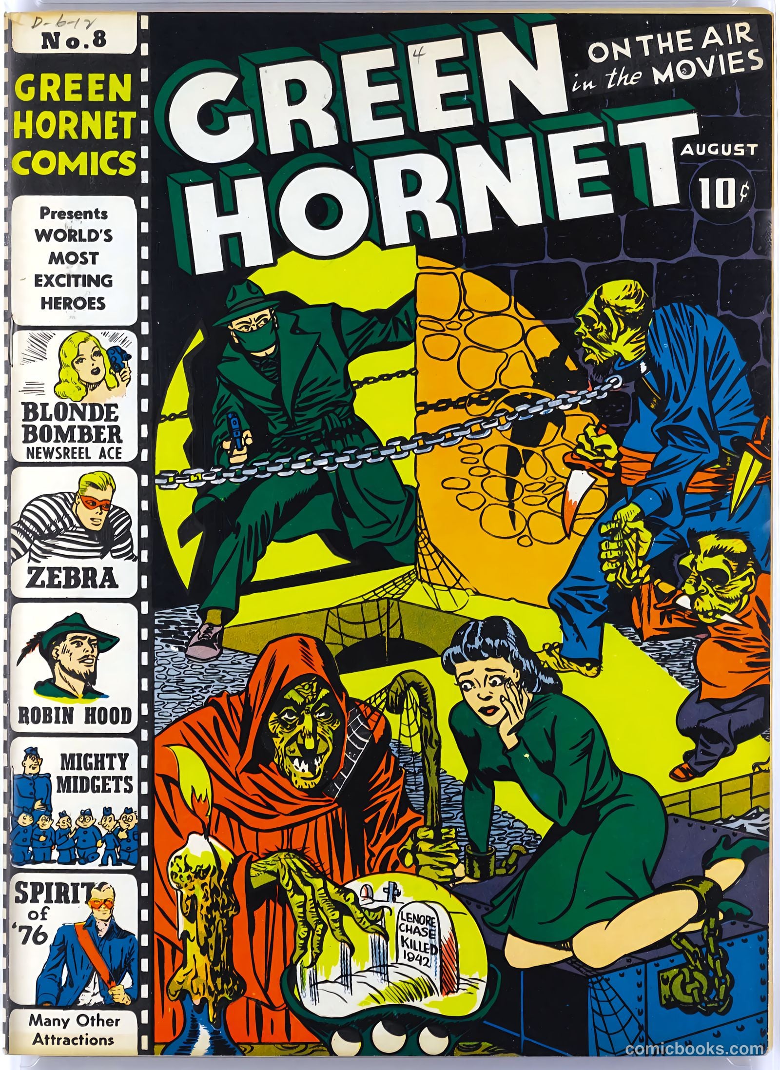 Green Hornet #8 — page 1 of 49