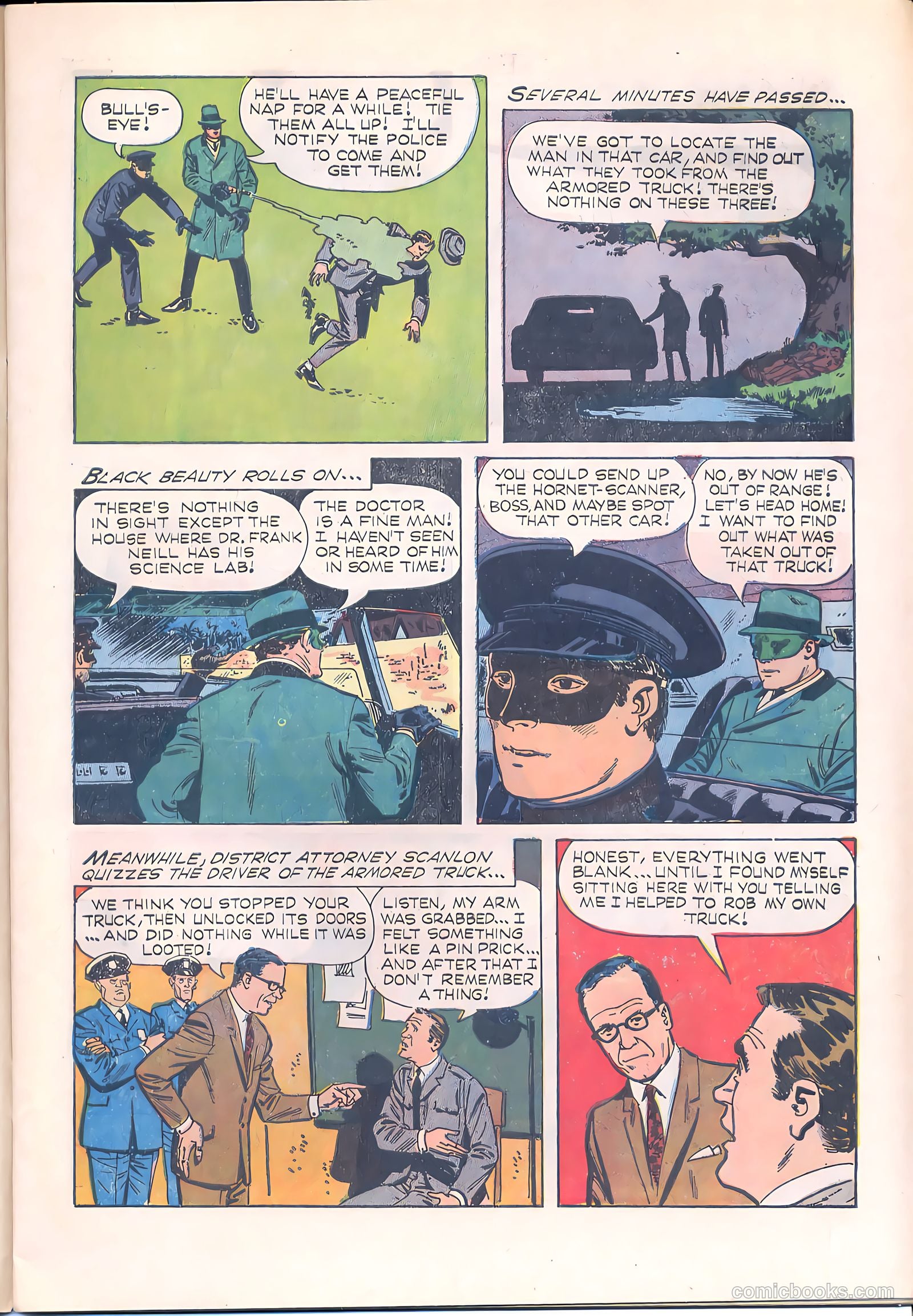 Green Hornet Comics #1 — page 7 of 35