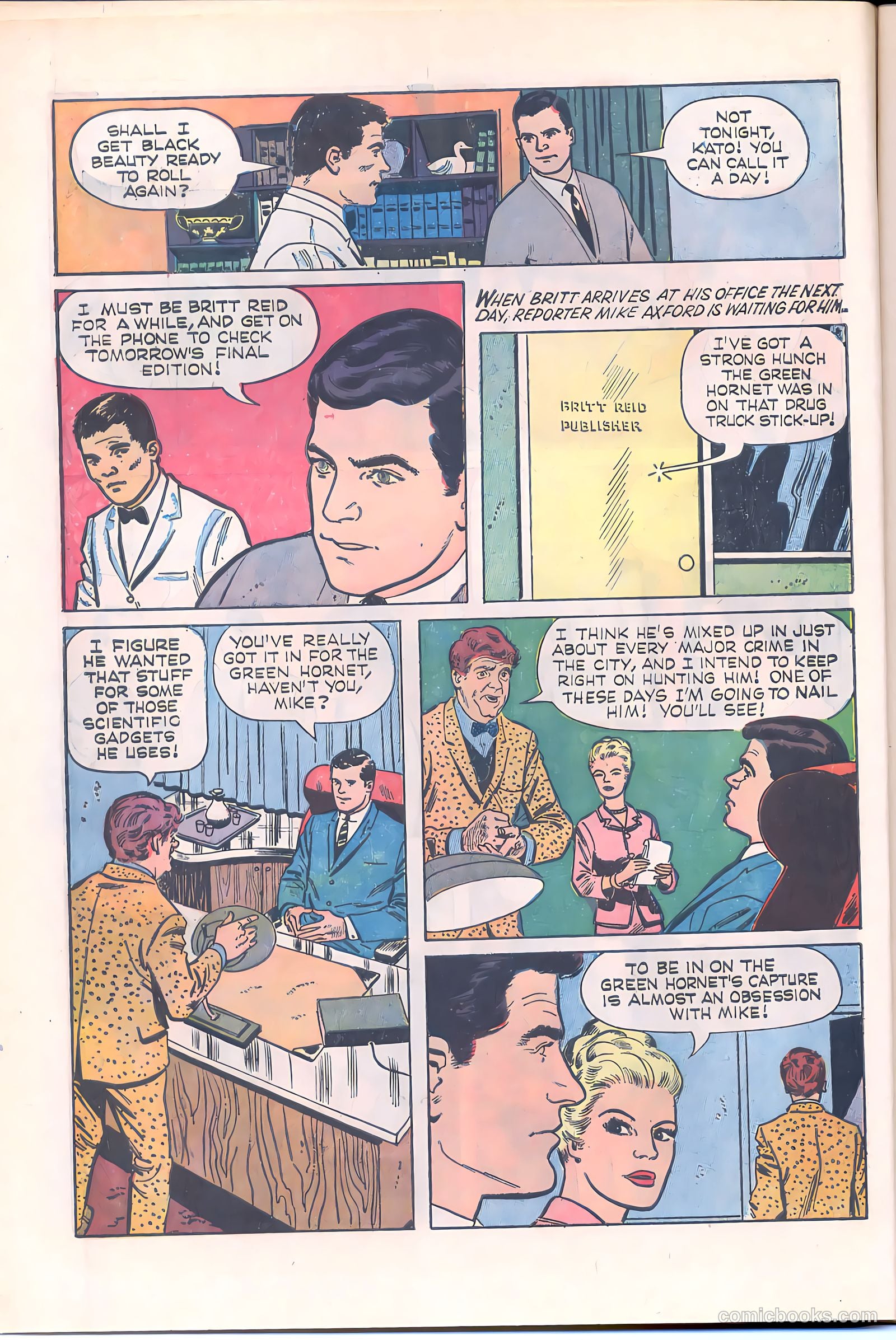 Green Hornet Comics #1 — page 10 of 35