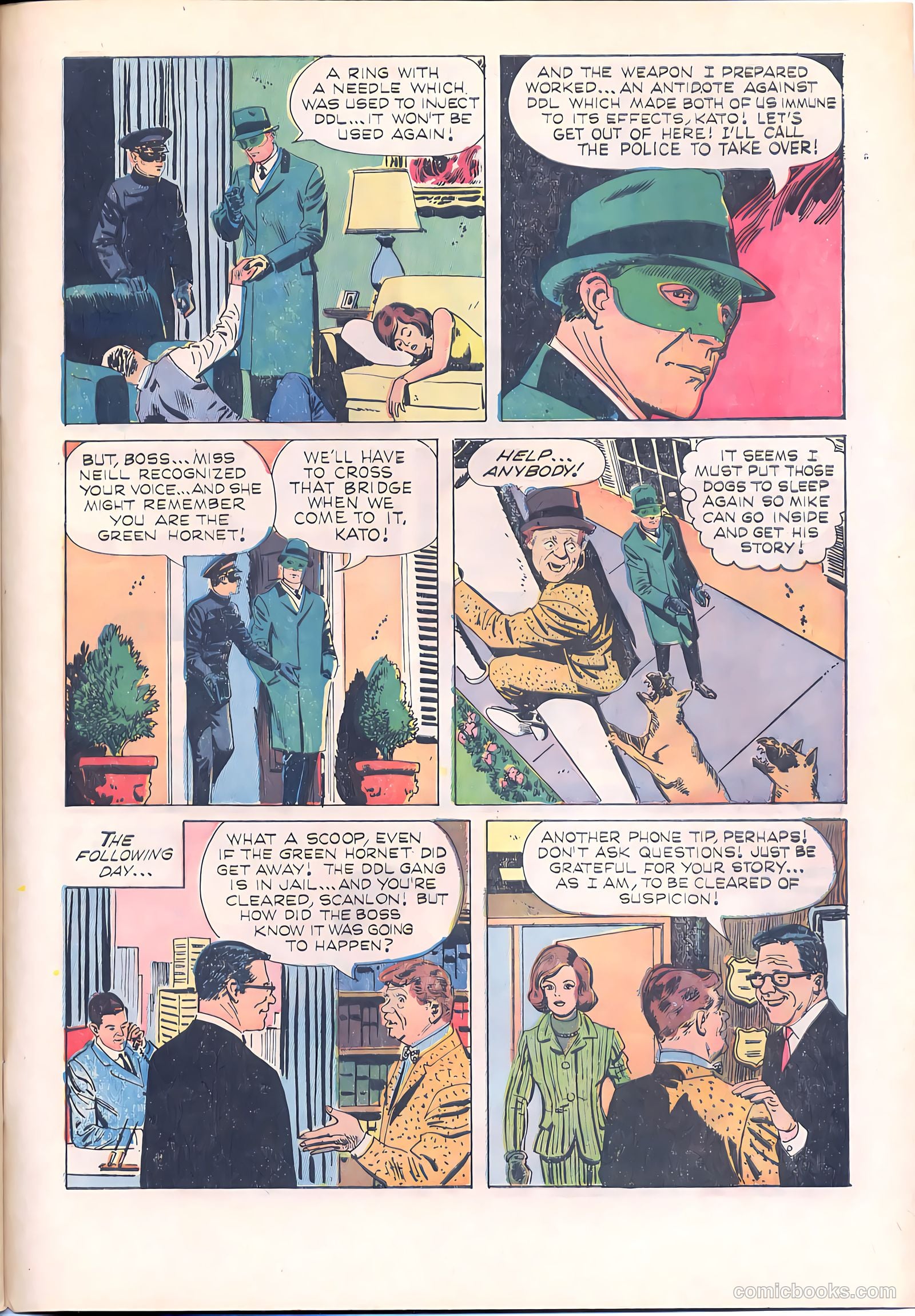 Green Hornet Comics #1 — page 33 of 35
