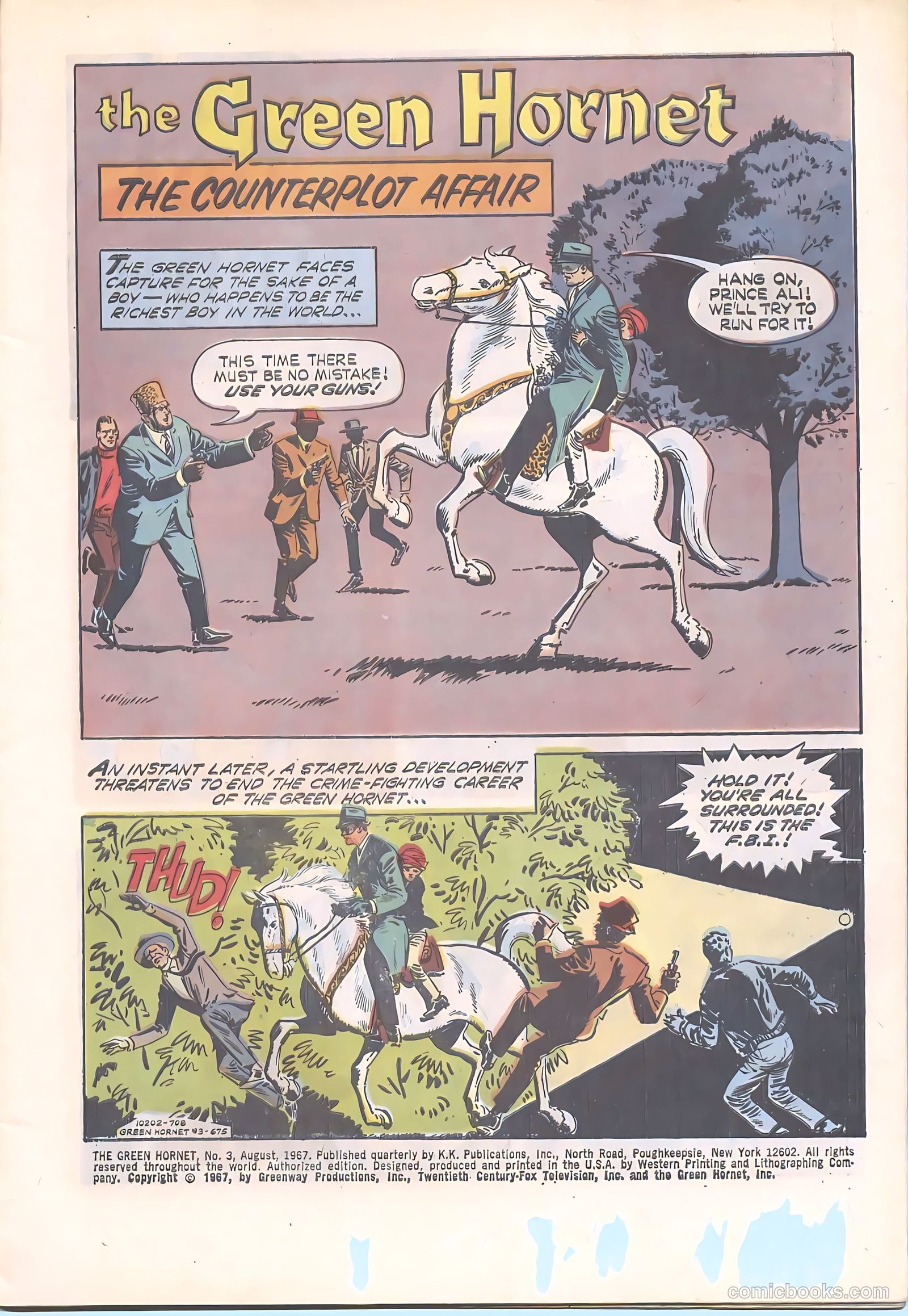 Green Hornet Comics #3 — page 3 of 29