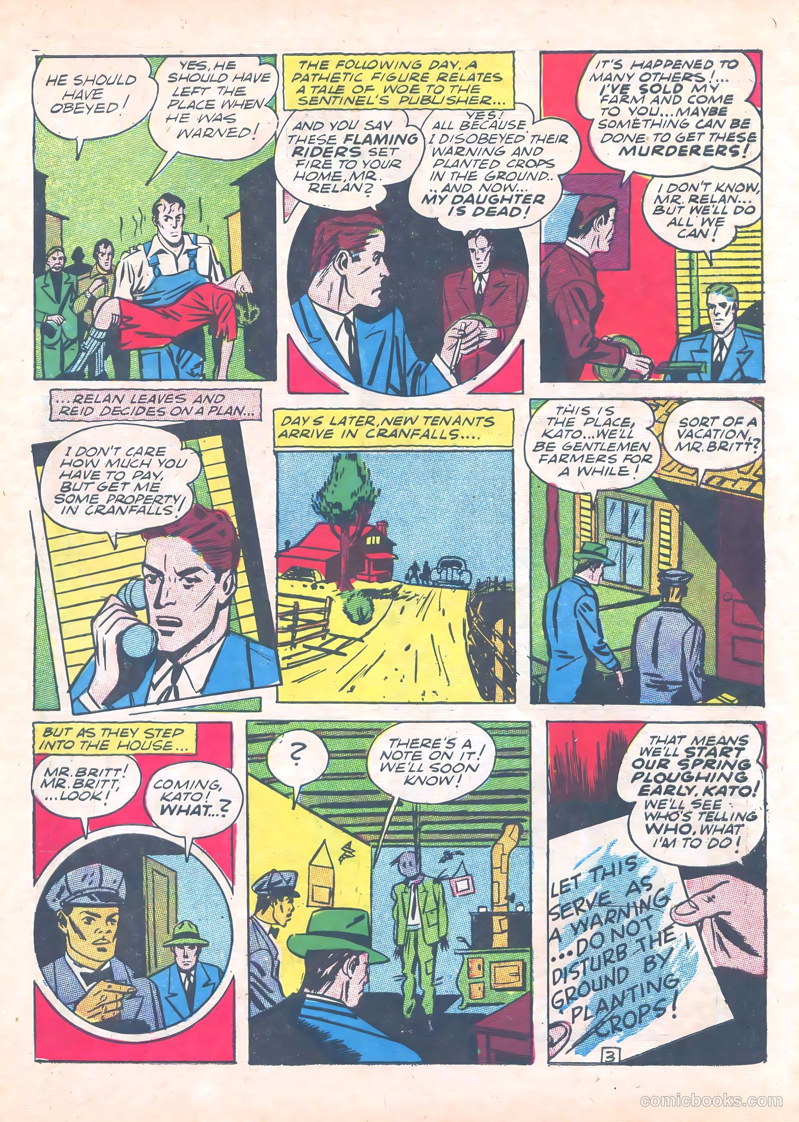Green Hornet Comics #6 — page 4 of 67