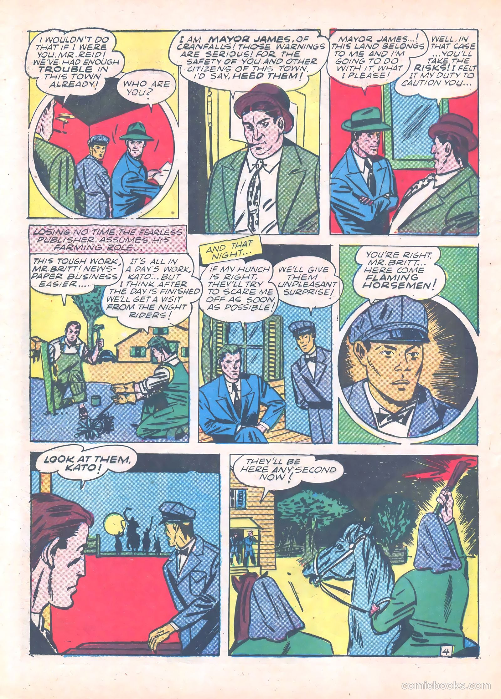 Green Hornet Comics #6 — page 5 of 67