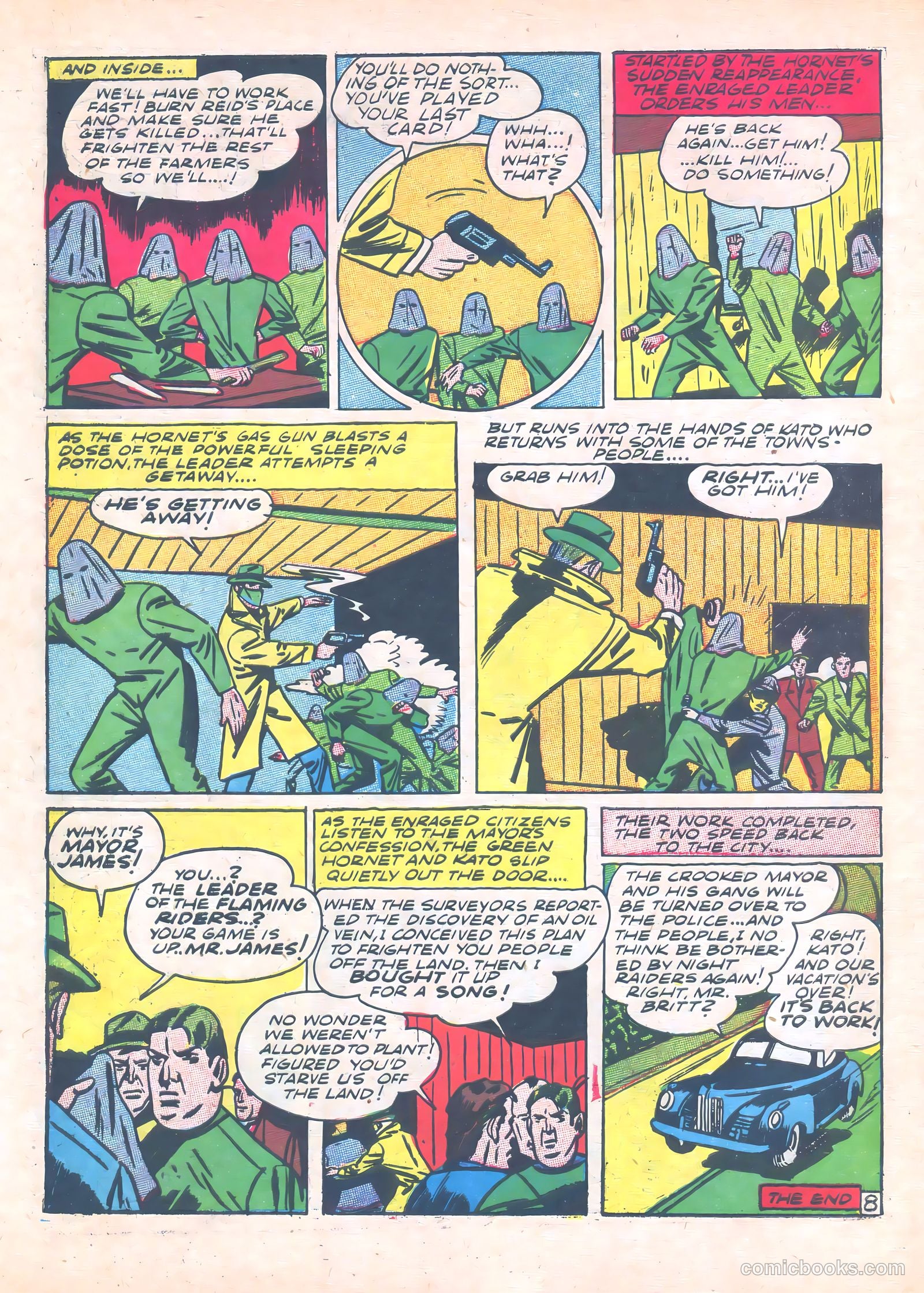Green Hornet Comics #6 — page 9 of 67