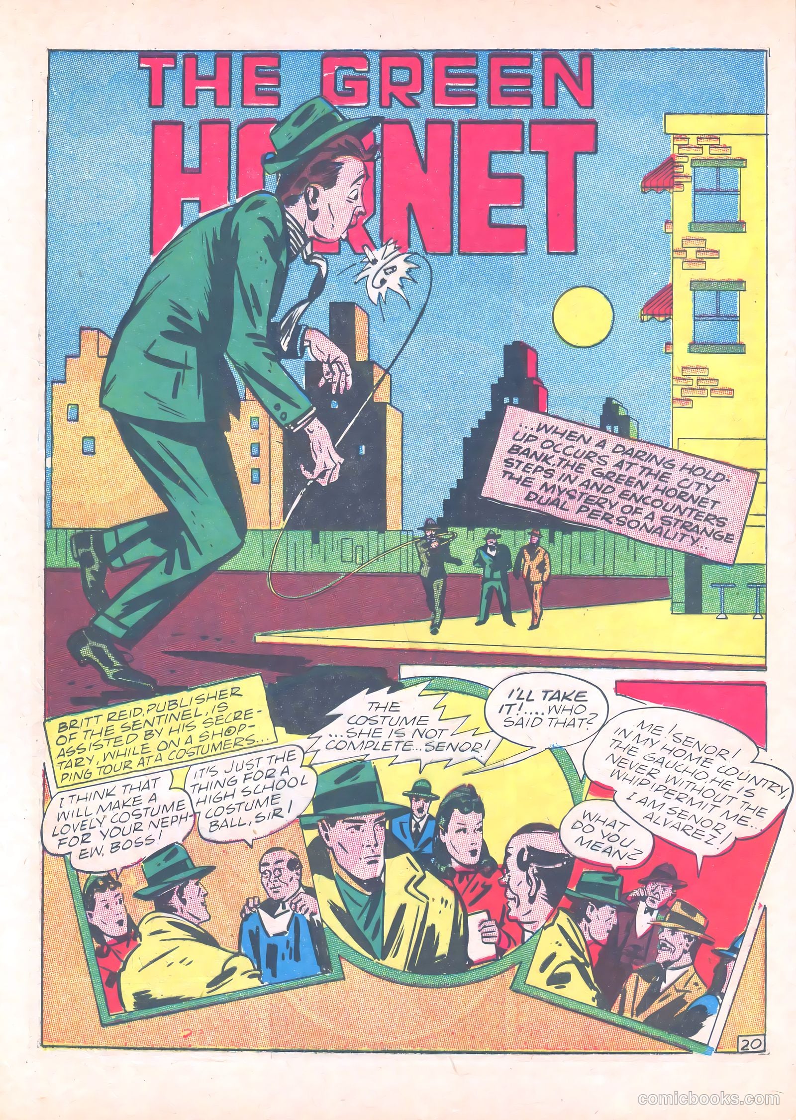 Green Hornet Comics #6 — page 21 of 67