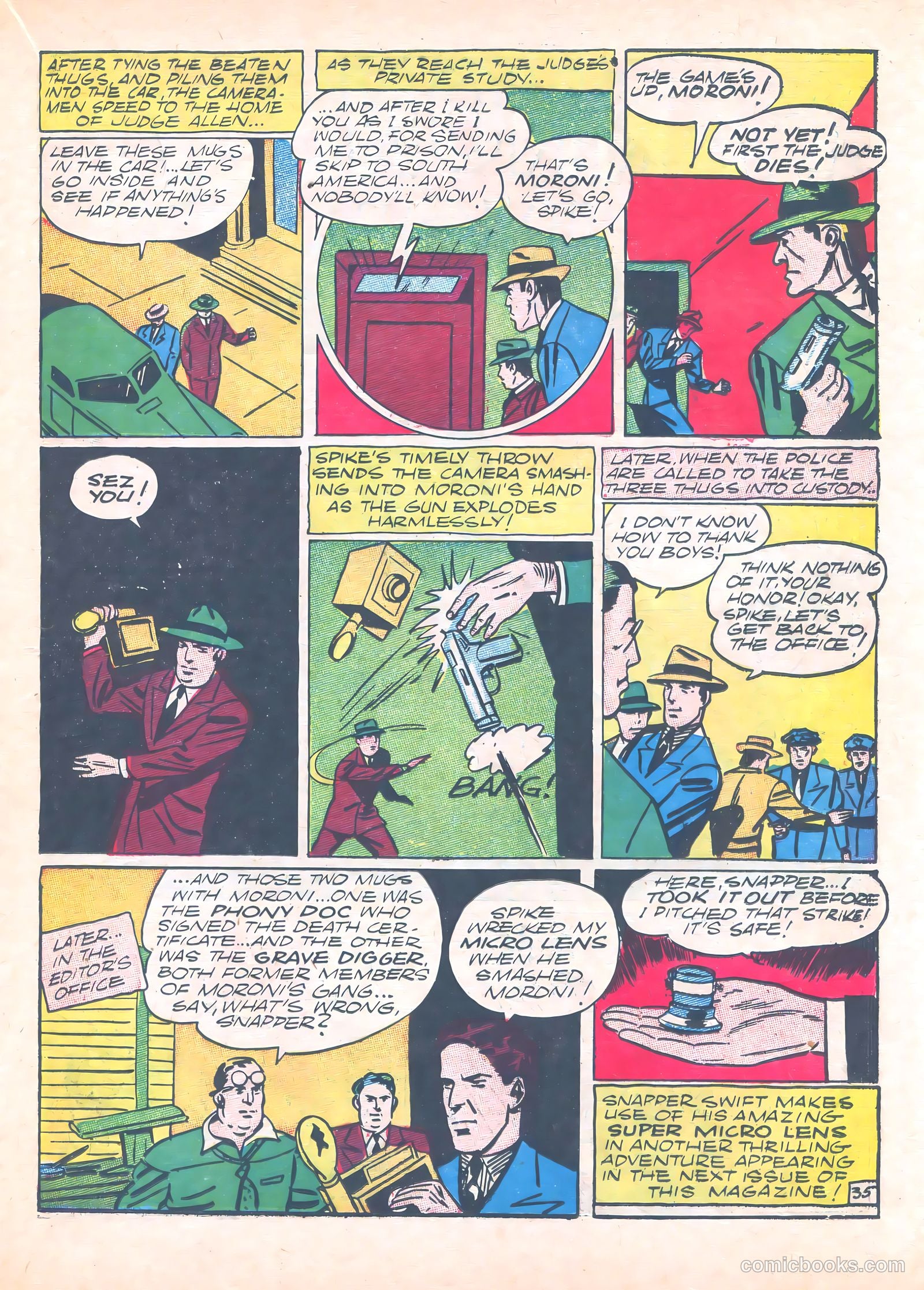 Green Hornet Comics #6 — page 36 of 67