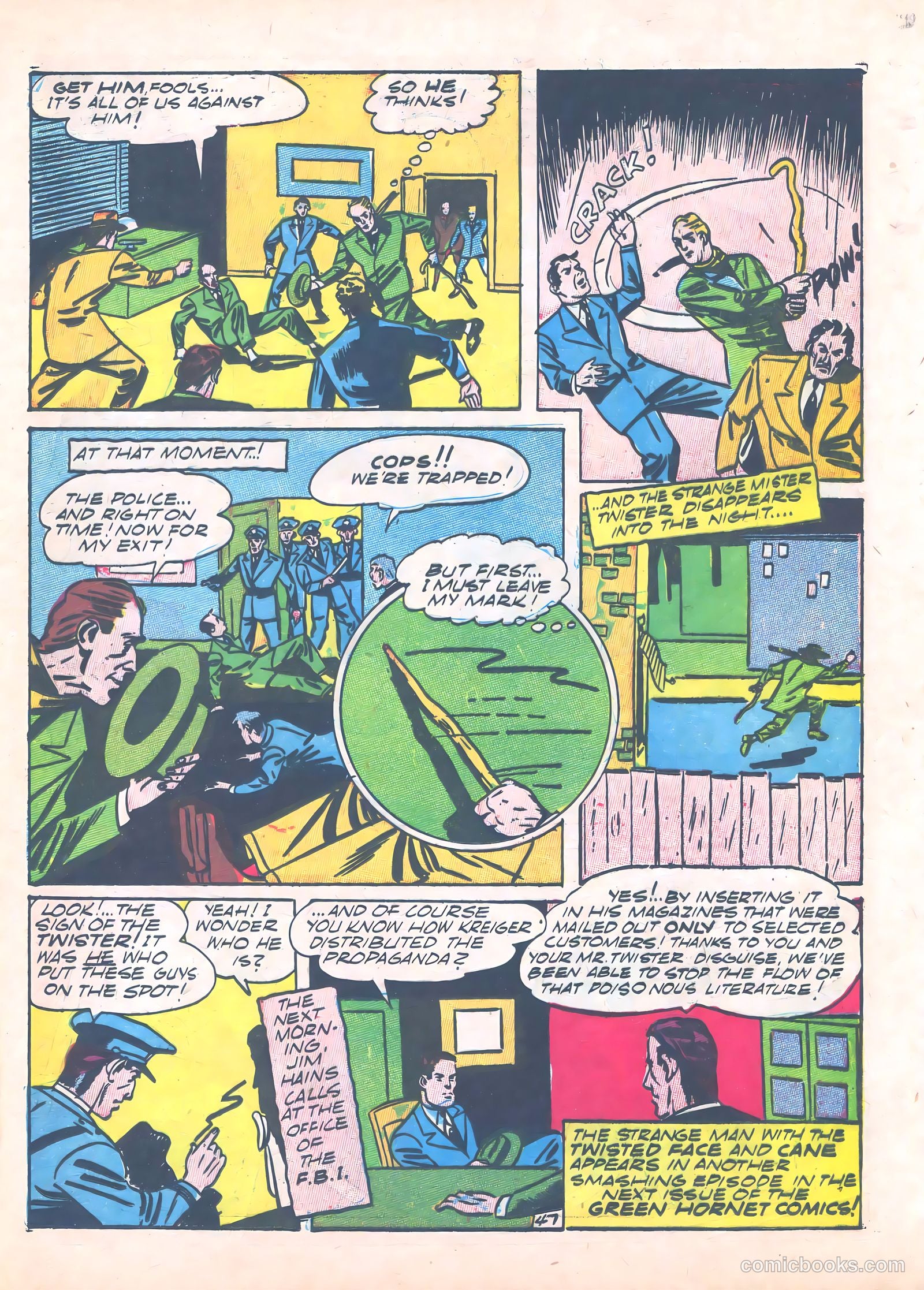 Green Hornet Comics #6 — page 48 of 67