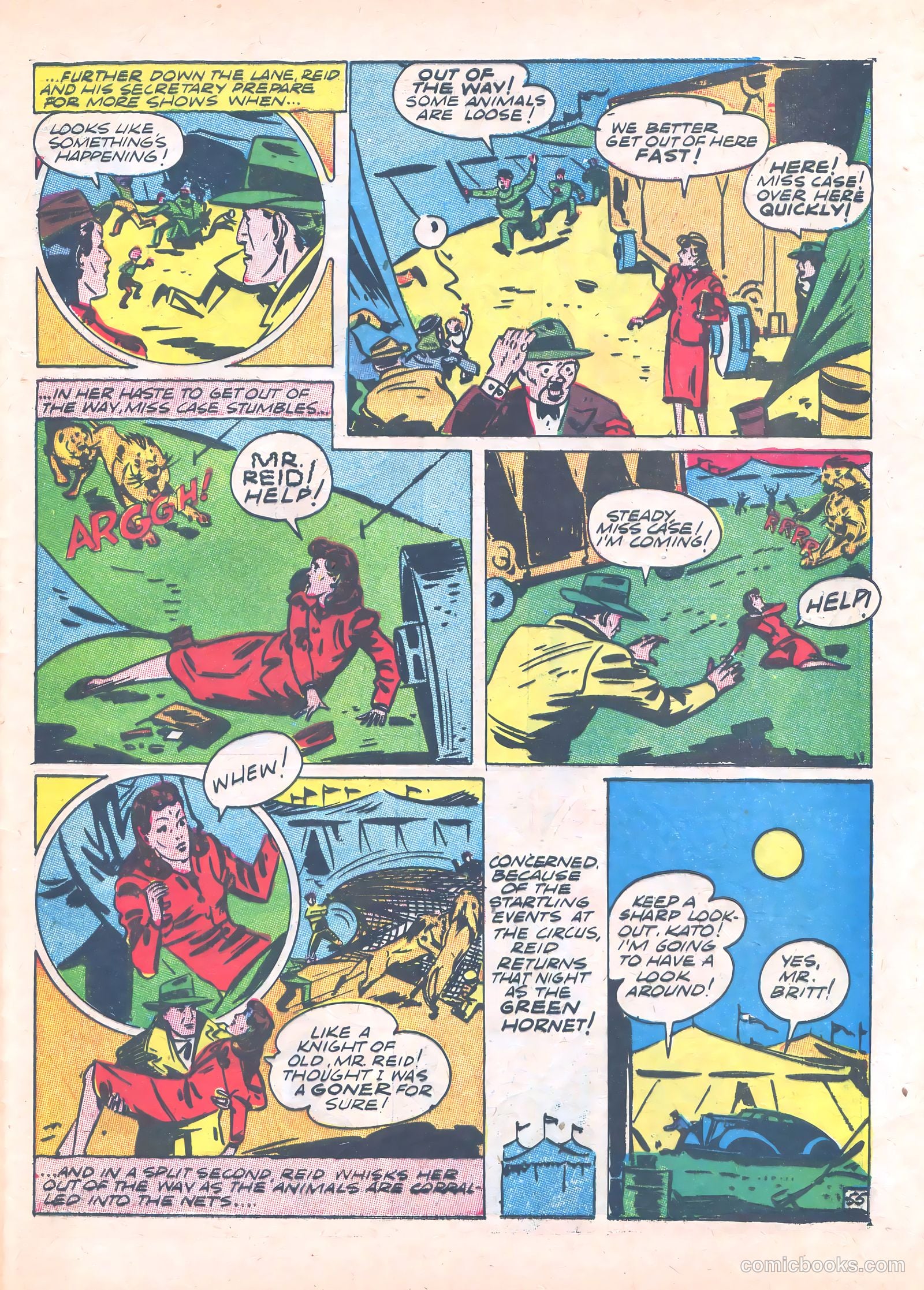 Green Hornet Comics #6 — page 56 of 67