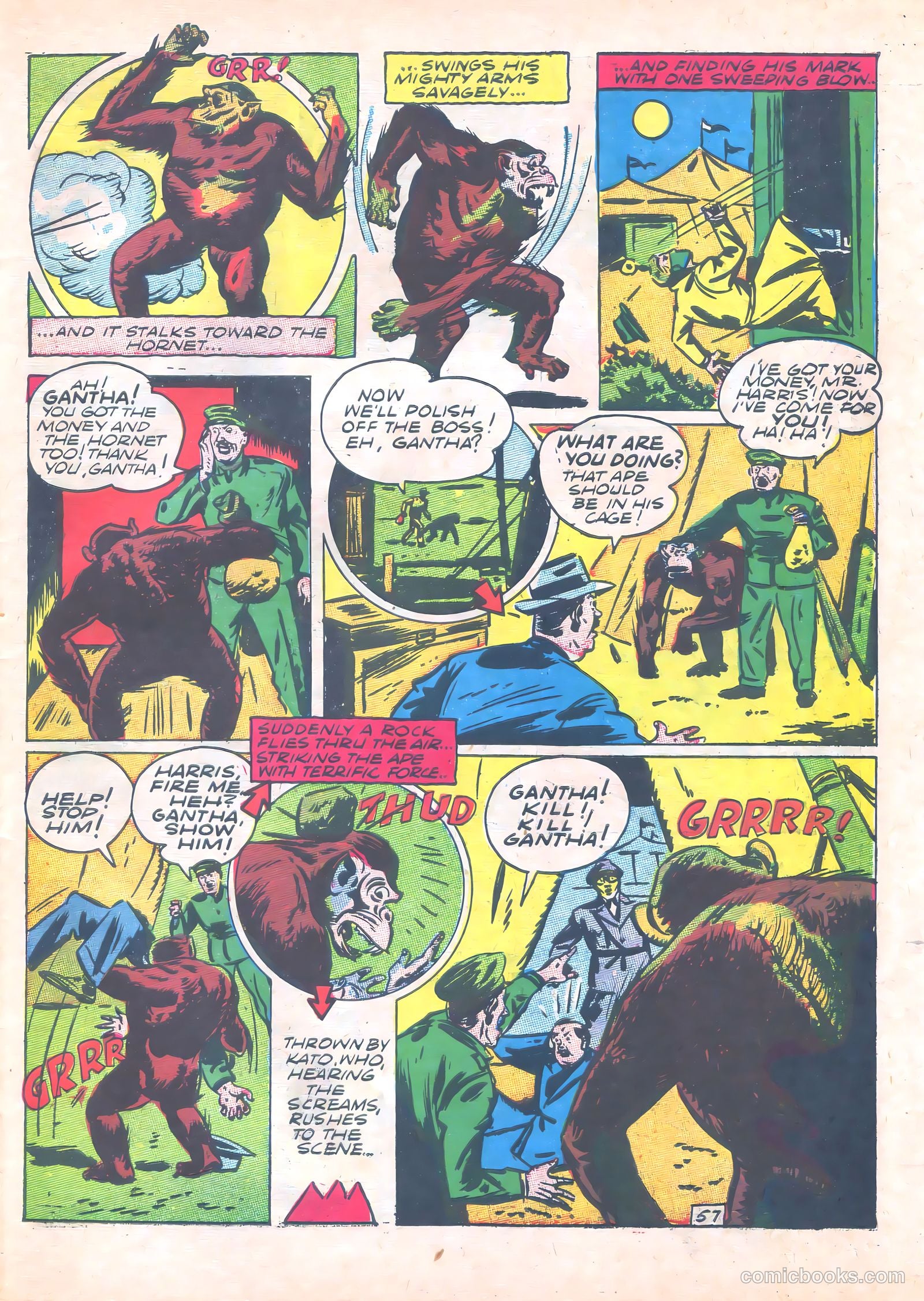 Green Hornet Comics #6 — page 58 of 67