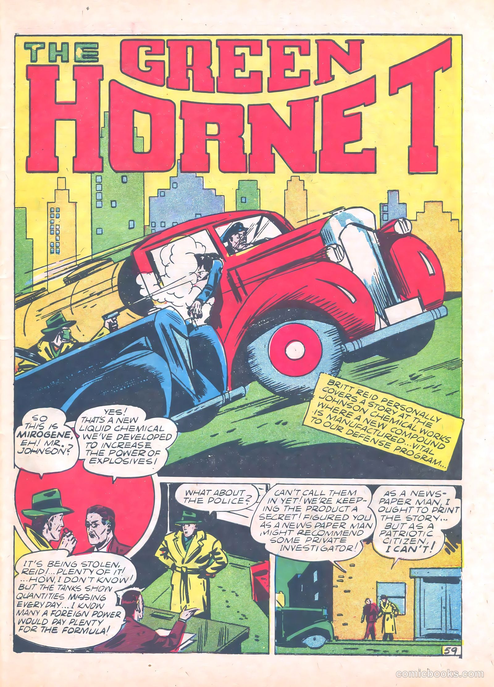 Green Hornet Comics #6 — page 60 of 67