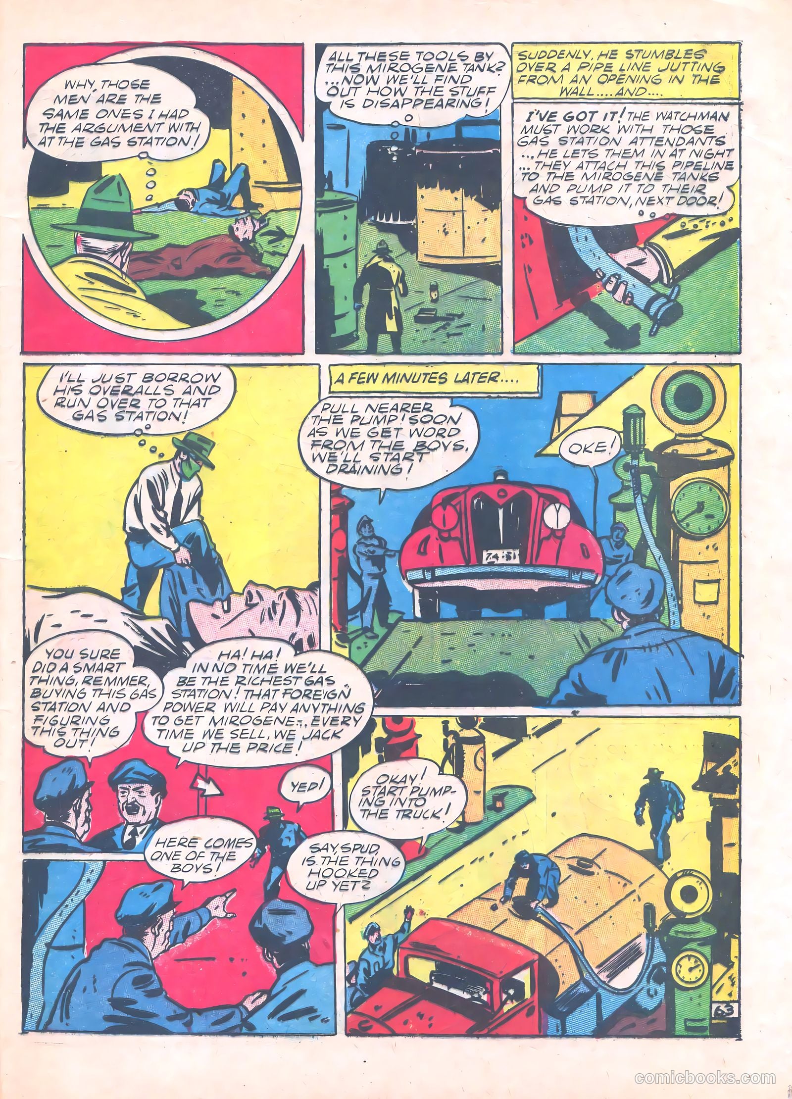 Green Hornet Comics #6 — page 64 of 67