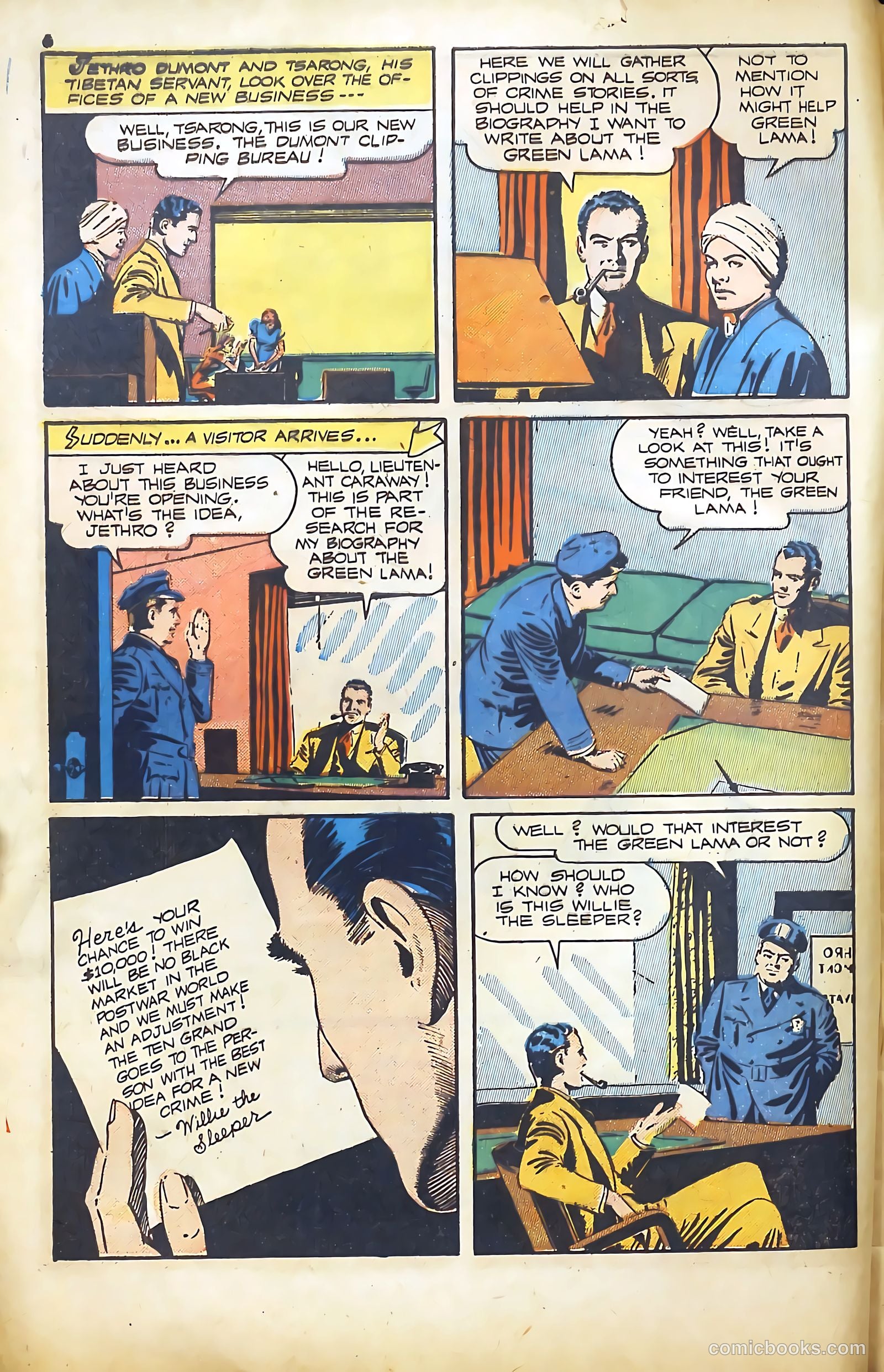 Green Lama #2 — page 6 of 47