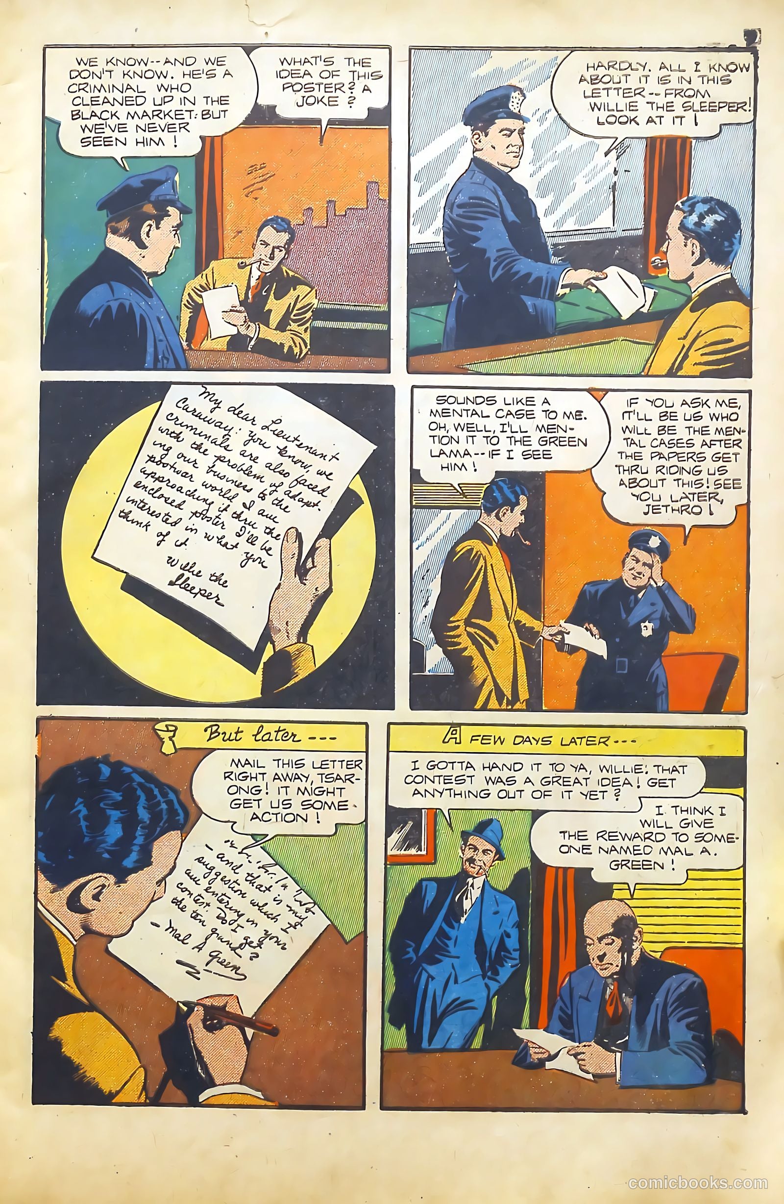 Green Lama #2 — page 7 of 47